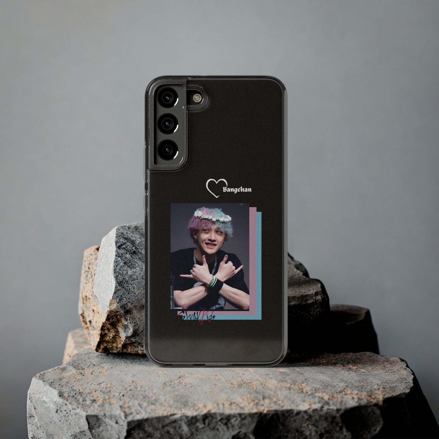 Straykids Bangchan clear phone case