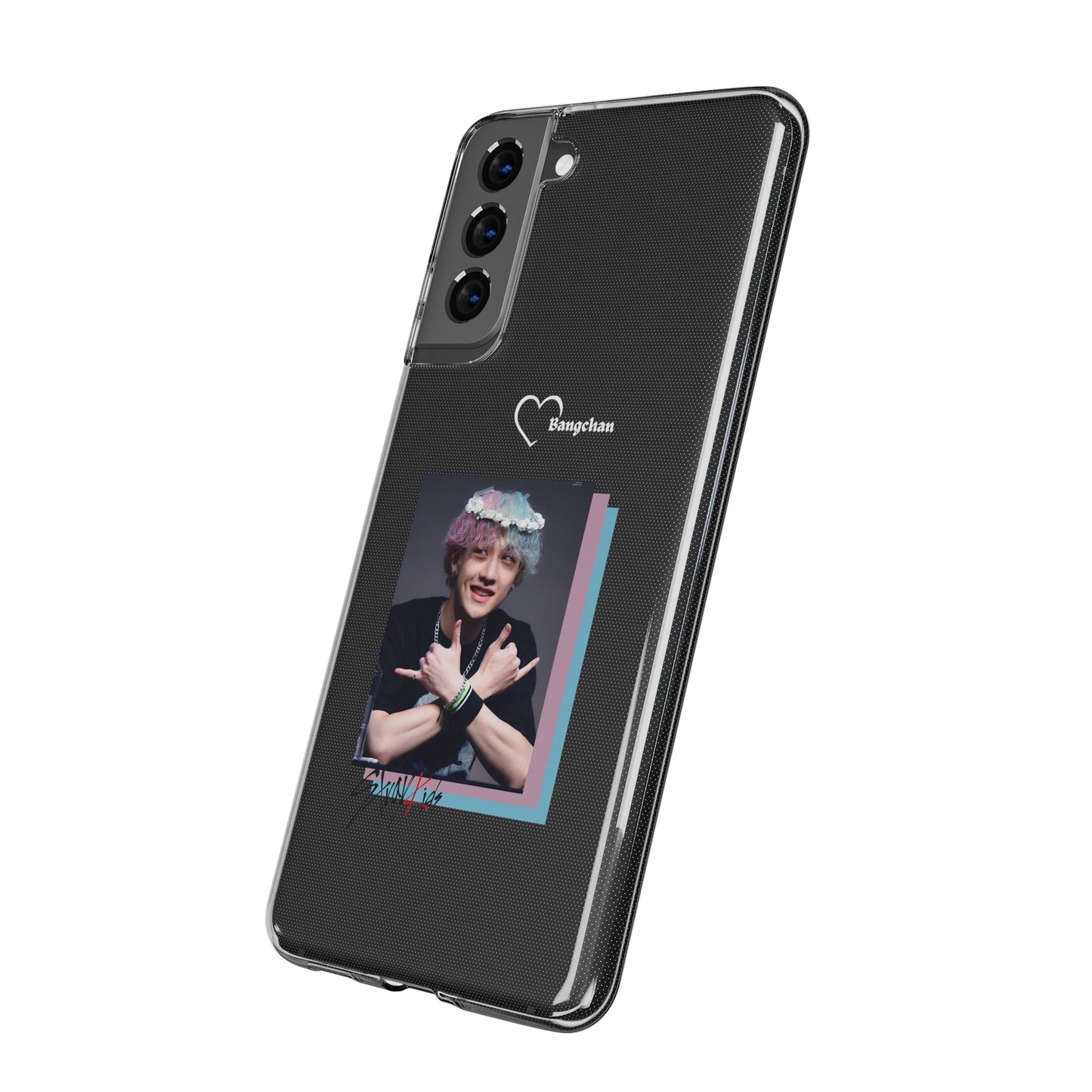 Straykids Bangchan clear phone case