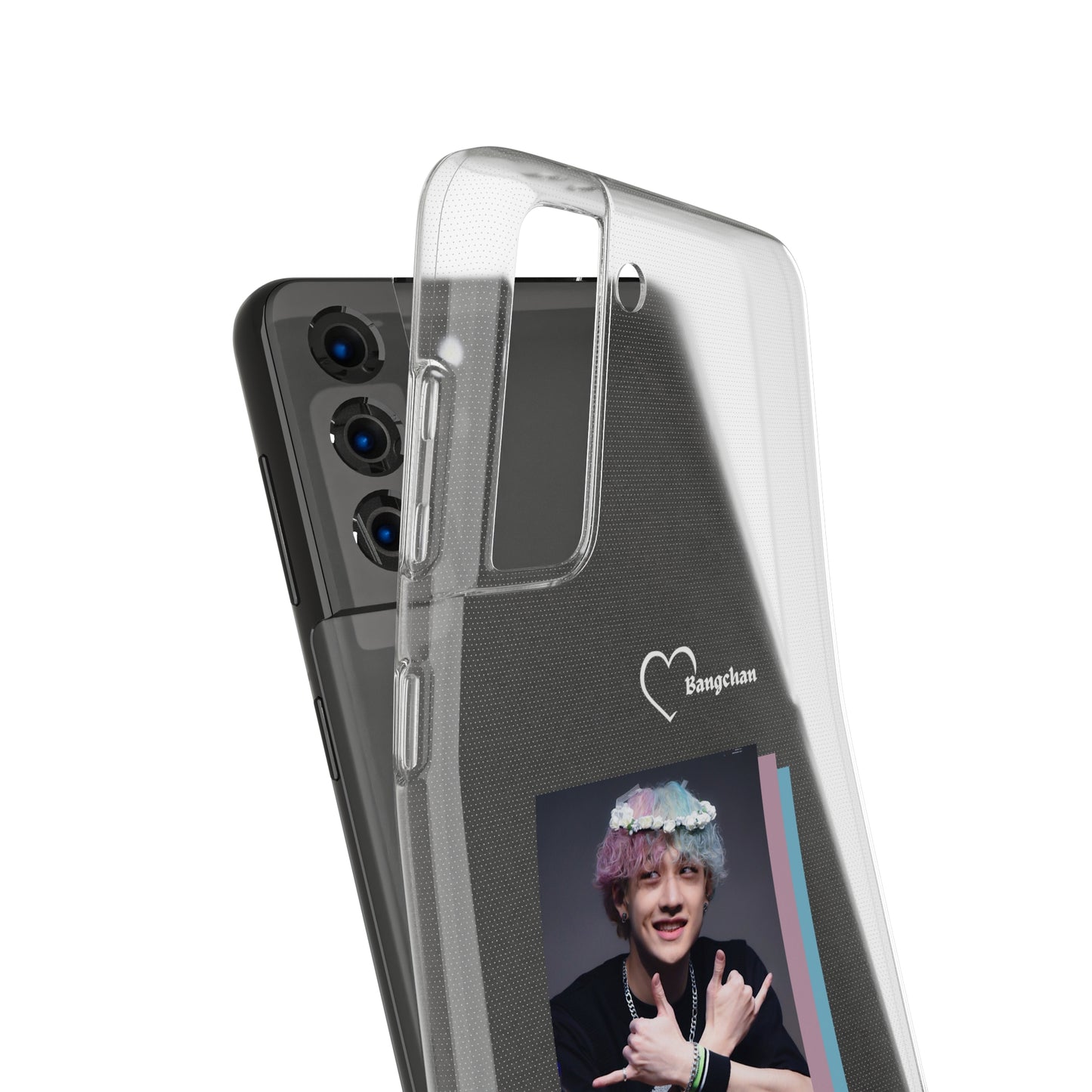 Straykids Bangchan clear phone case