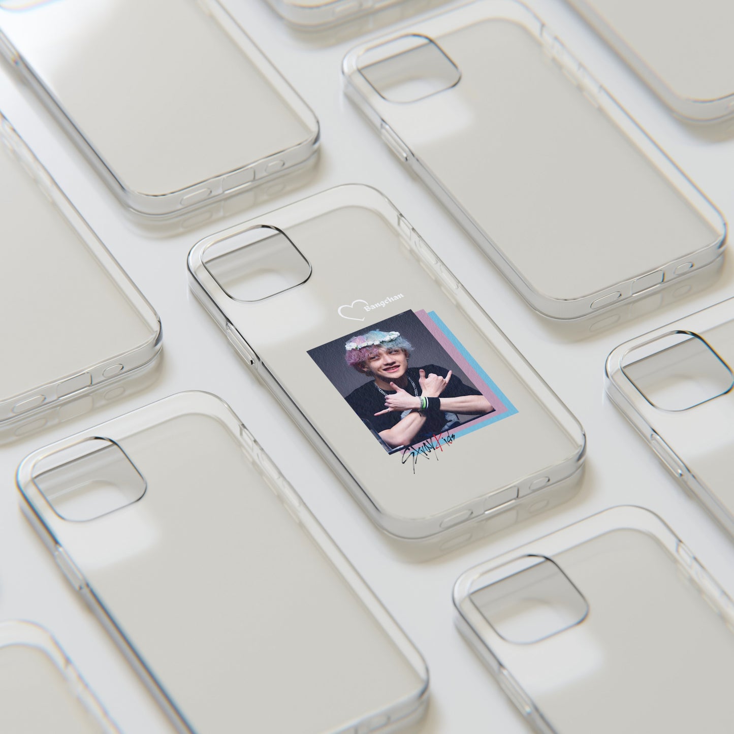 Straykids Bangchan clear phone case