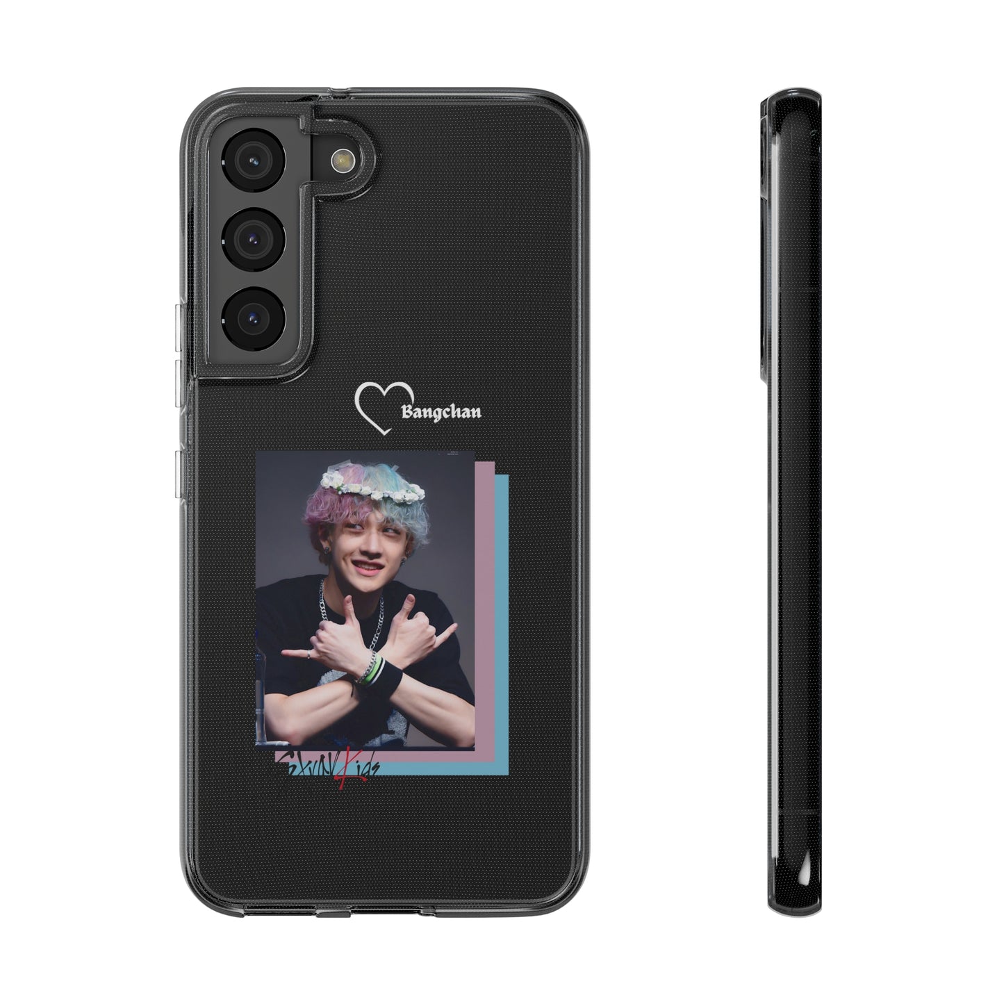 Straykids Bangchan clear phone case