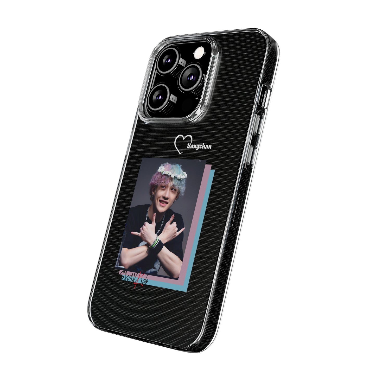 Straykids Bangchan clear phone case