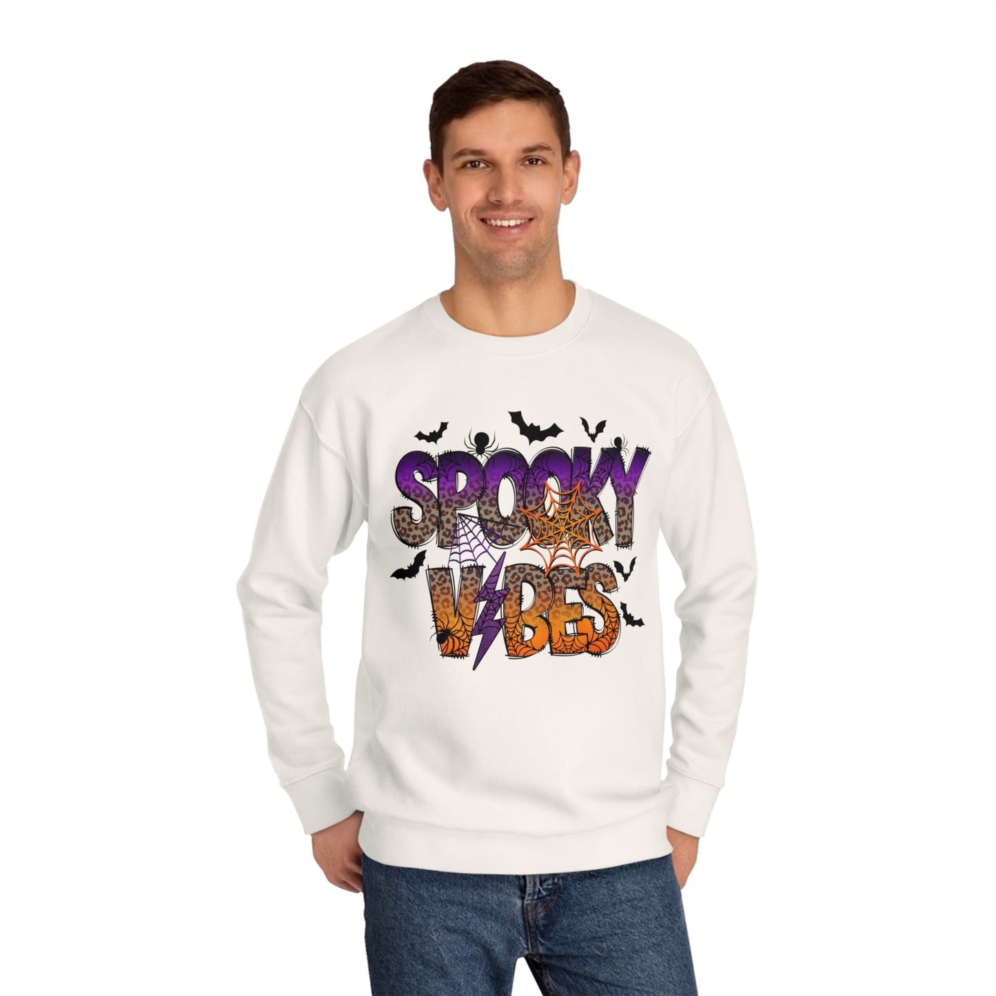 Spooky Vibes Unisex Crew Sweatshirt