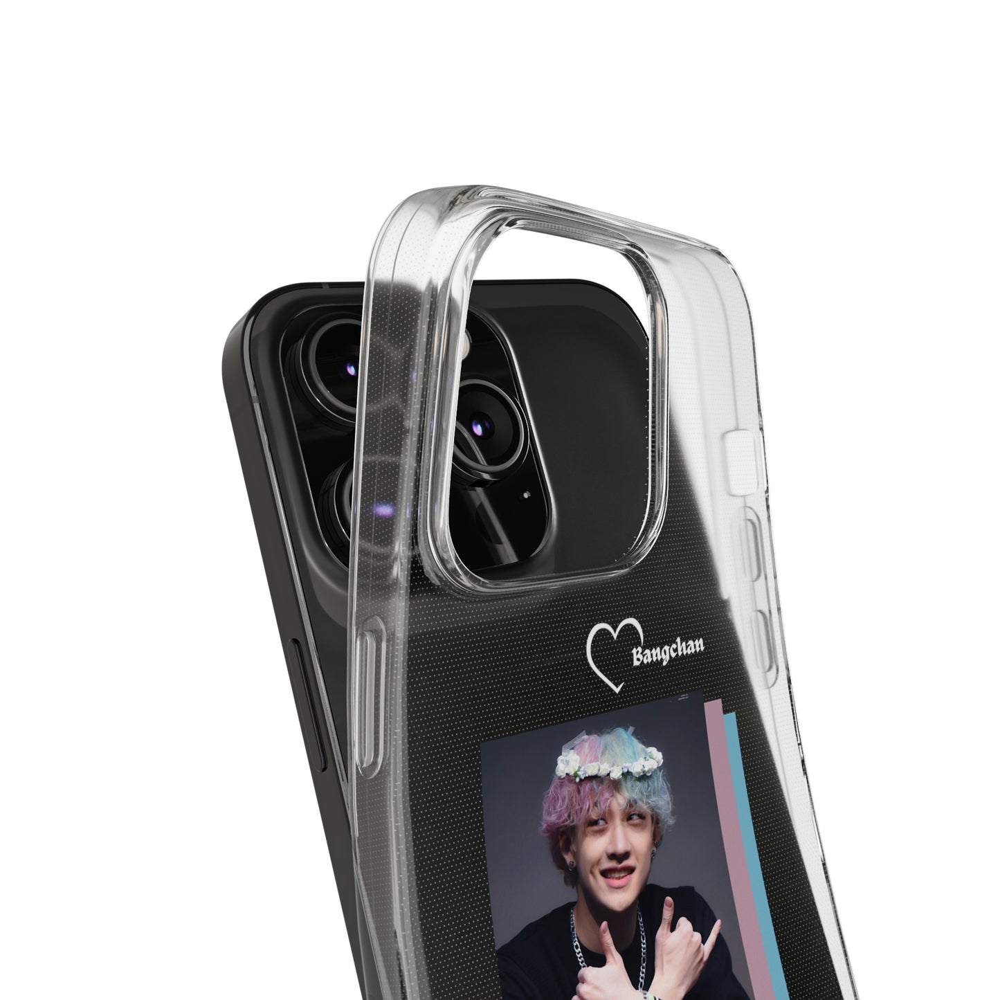 Straykids Bangchan clear phone case