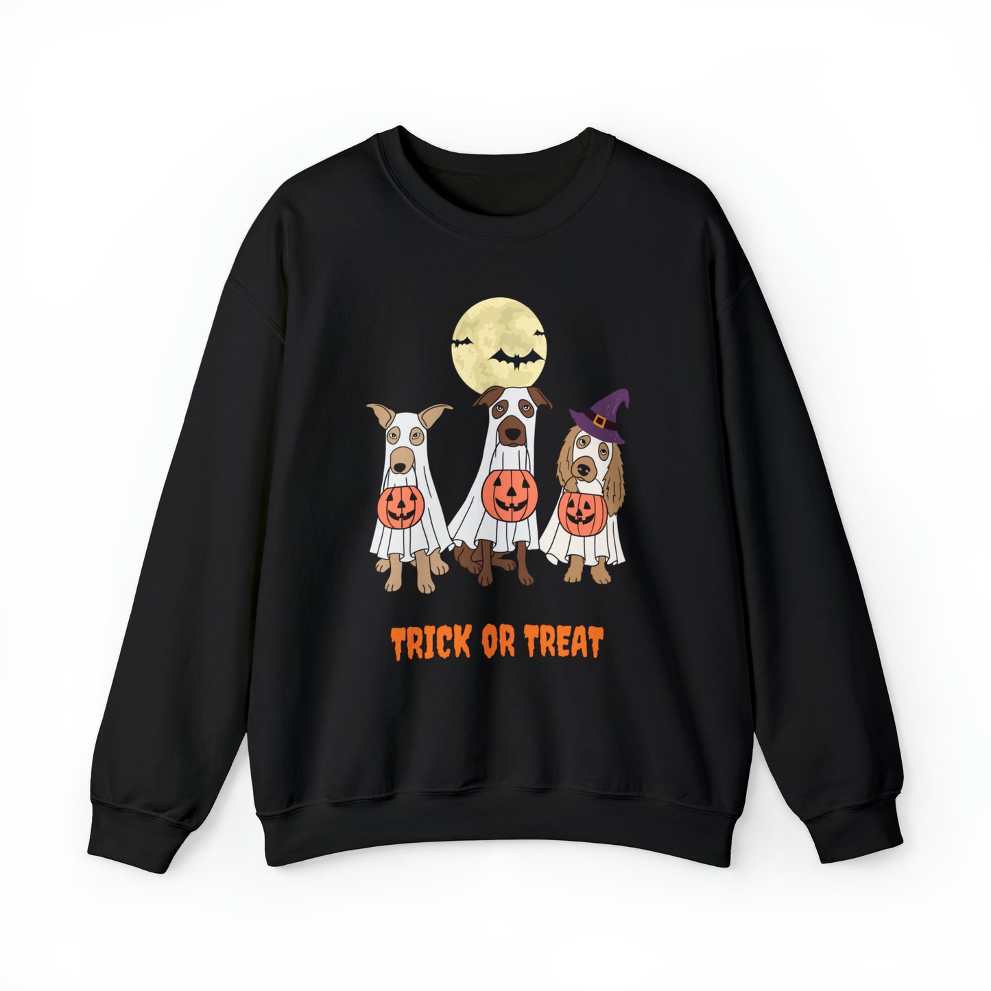 Halloween unisex dog lover sweatshirt