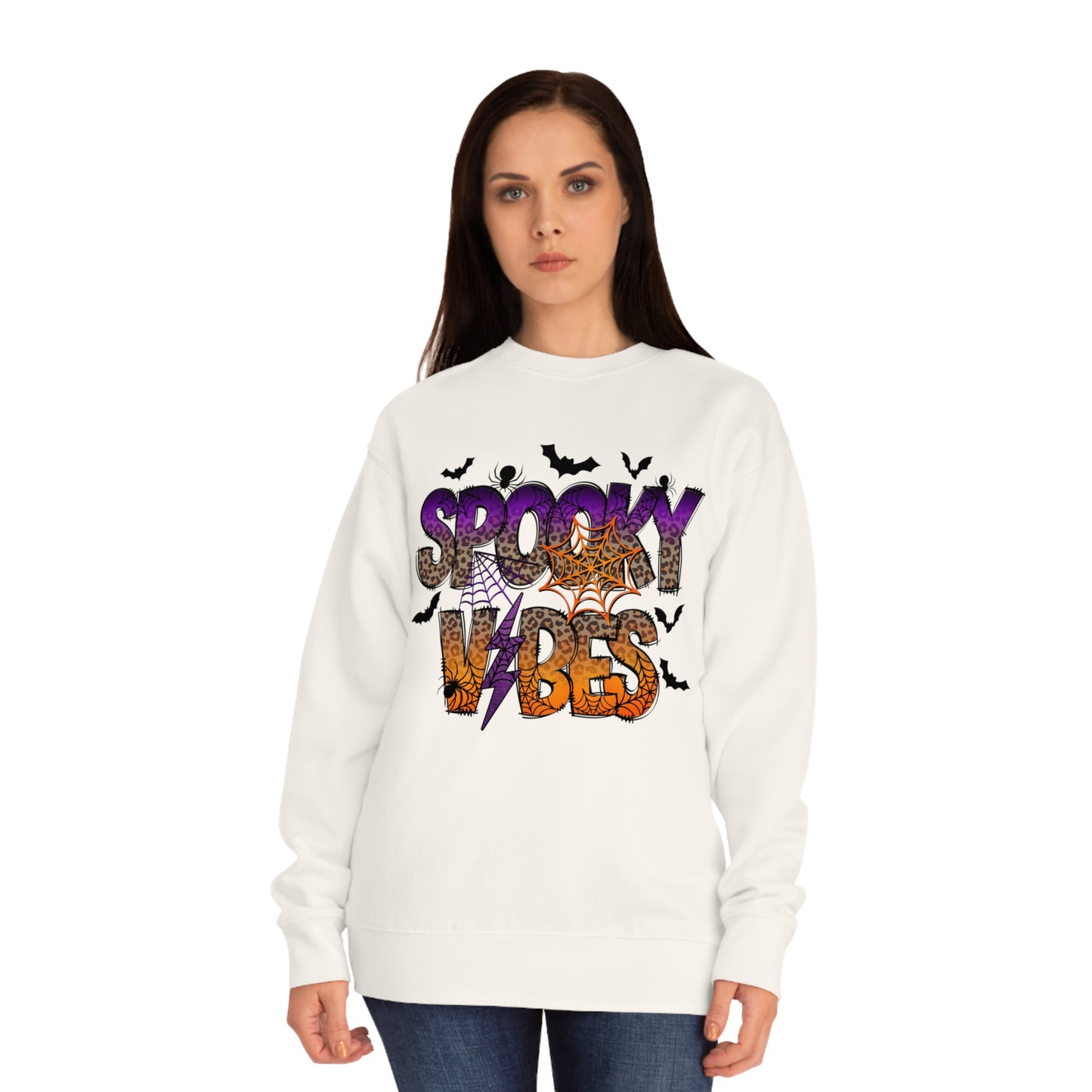 Spooky Vibes Unisex Crew Sweatshirt