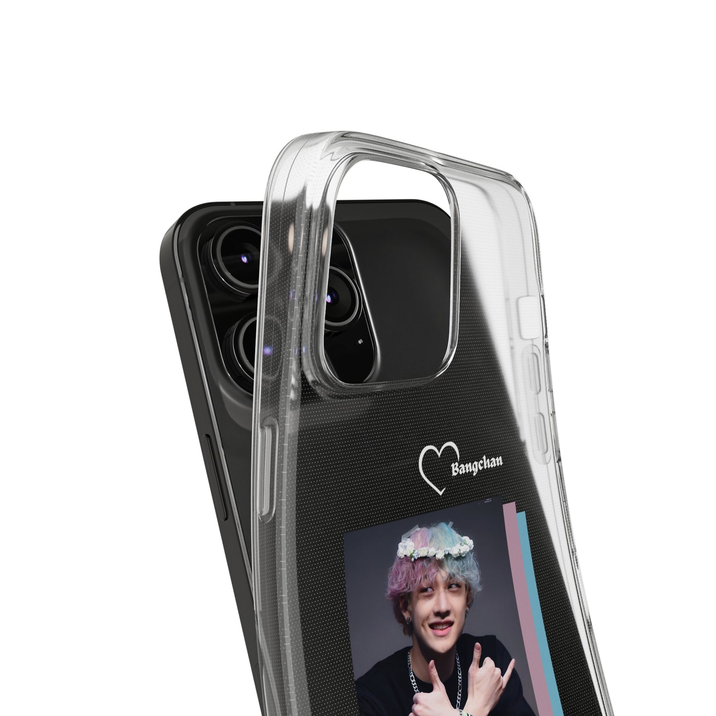 Straykids Bangchan clear phone case