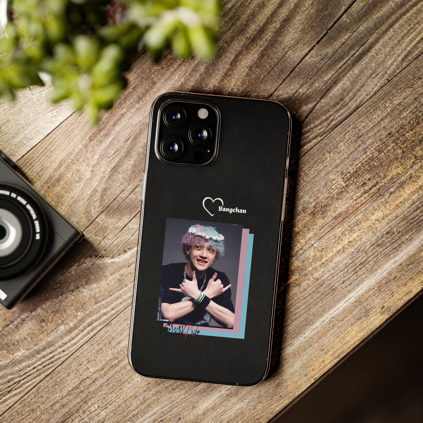 Straykids Bangchan clear phone case