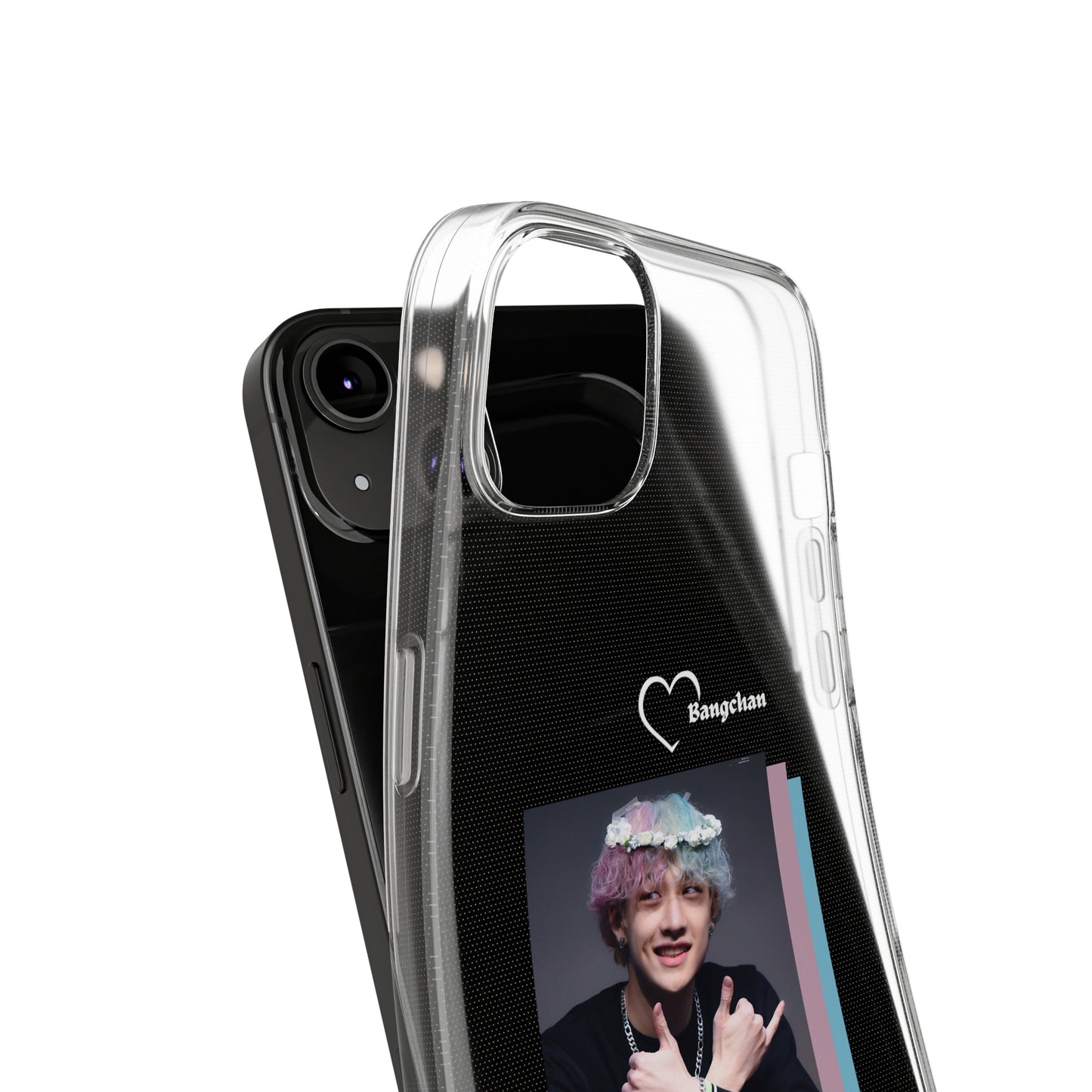 Straykids Bangchan clear phone case