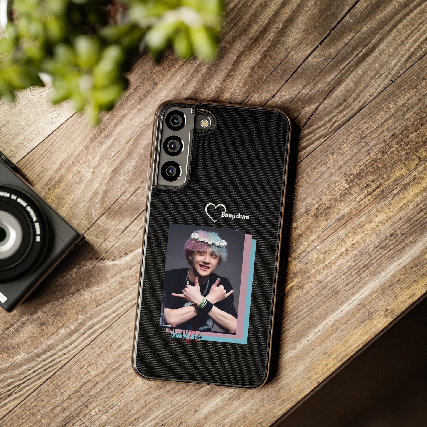 Straykids Bangchan clear phone case