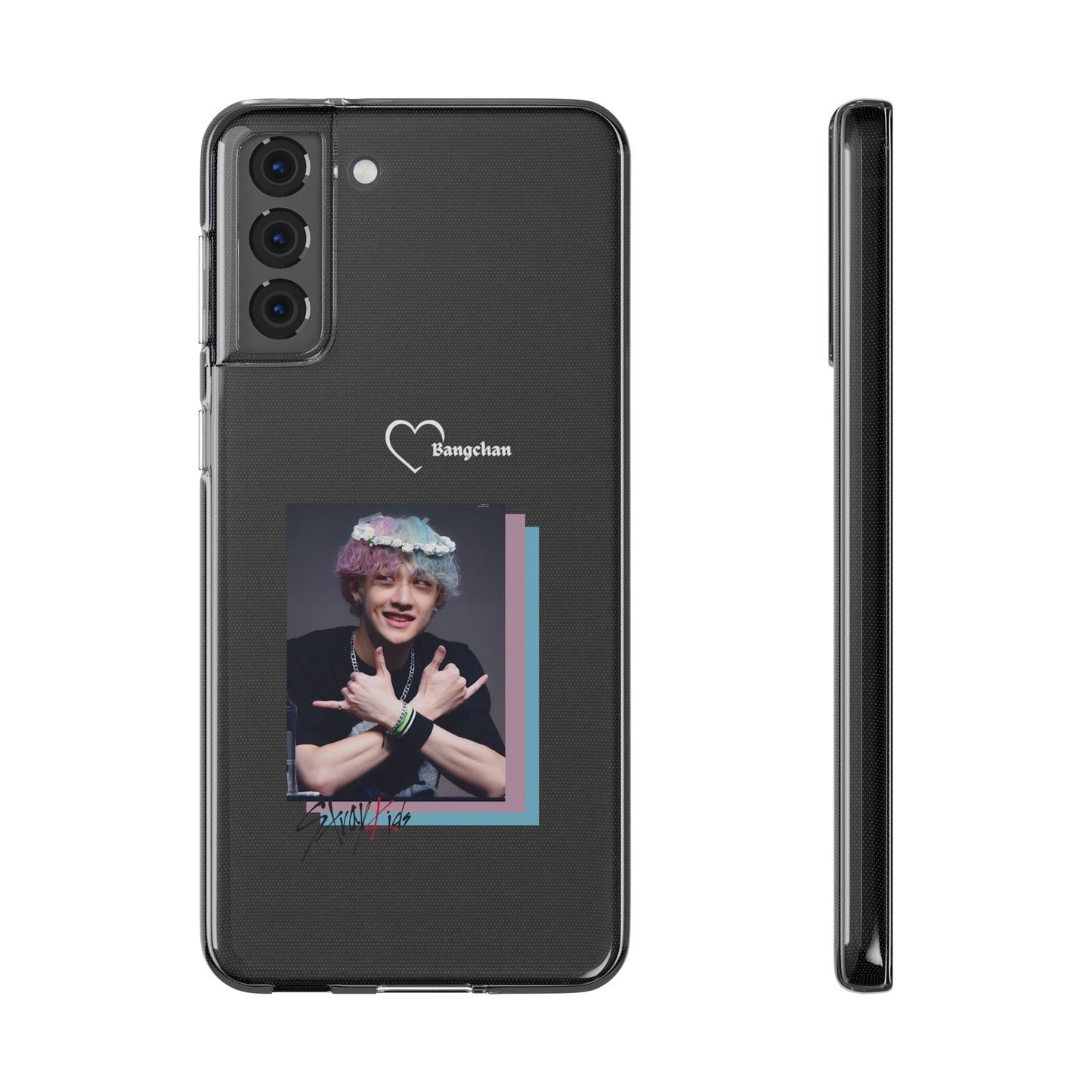 Straykids Bangchan clear phone case