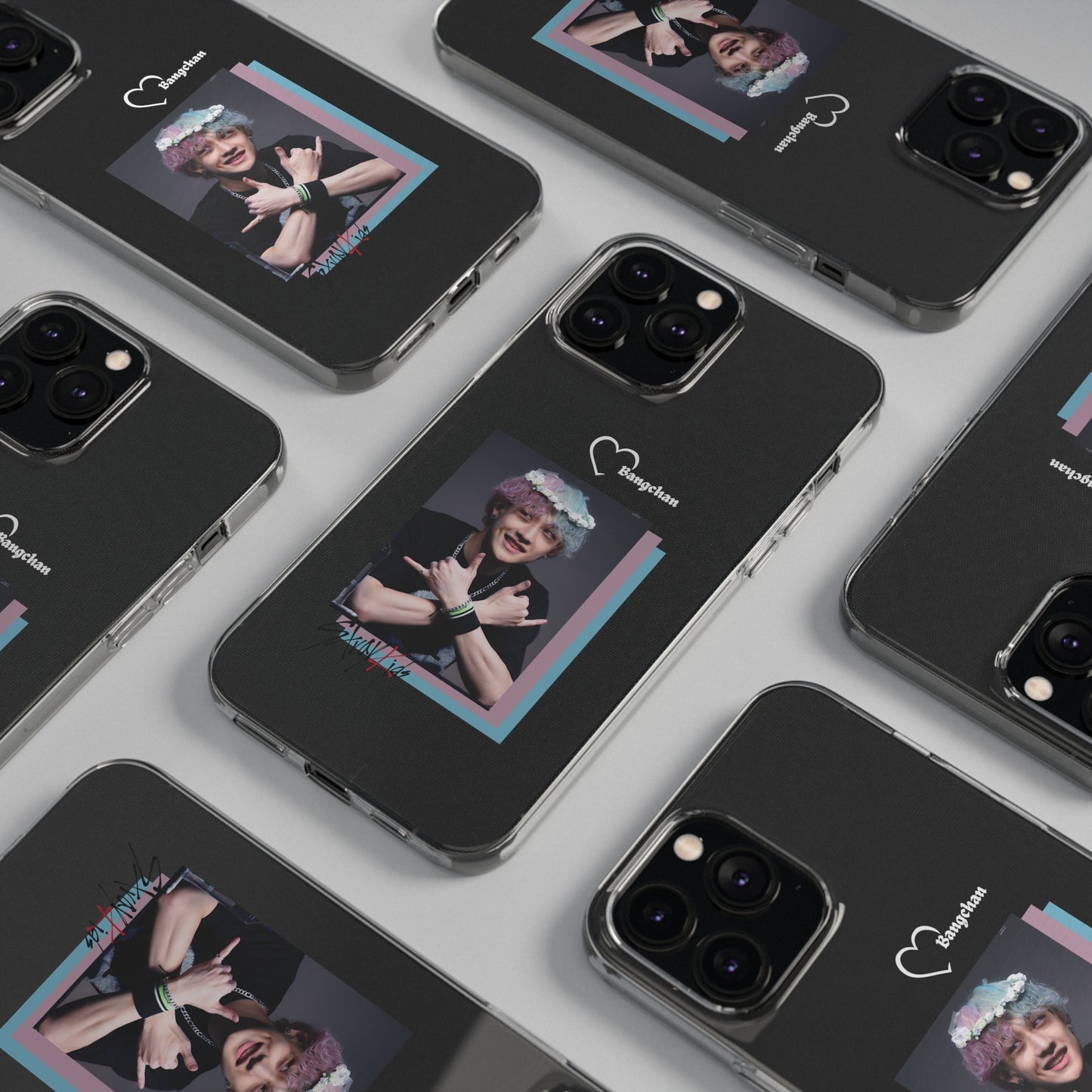 Straykids Bangchan clear phone case