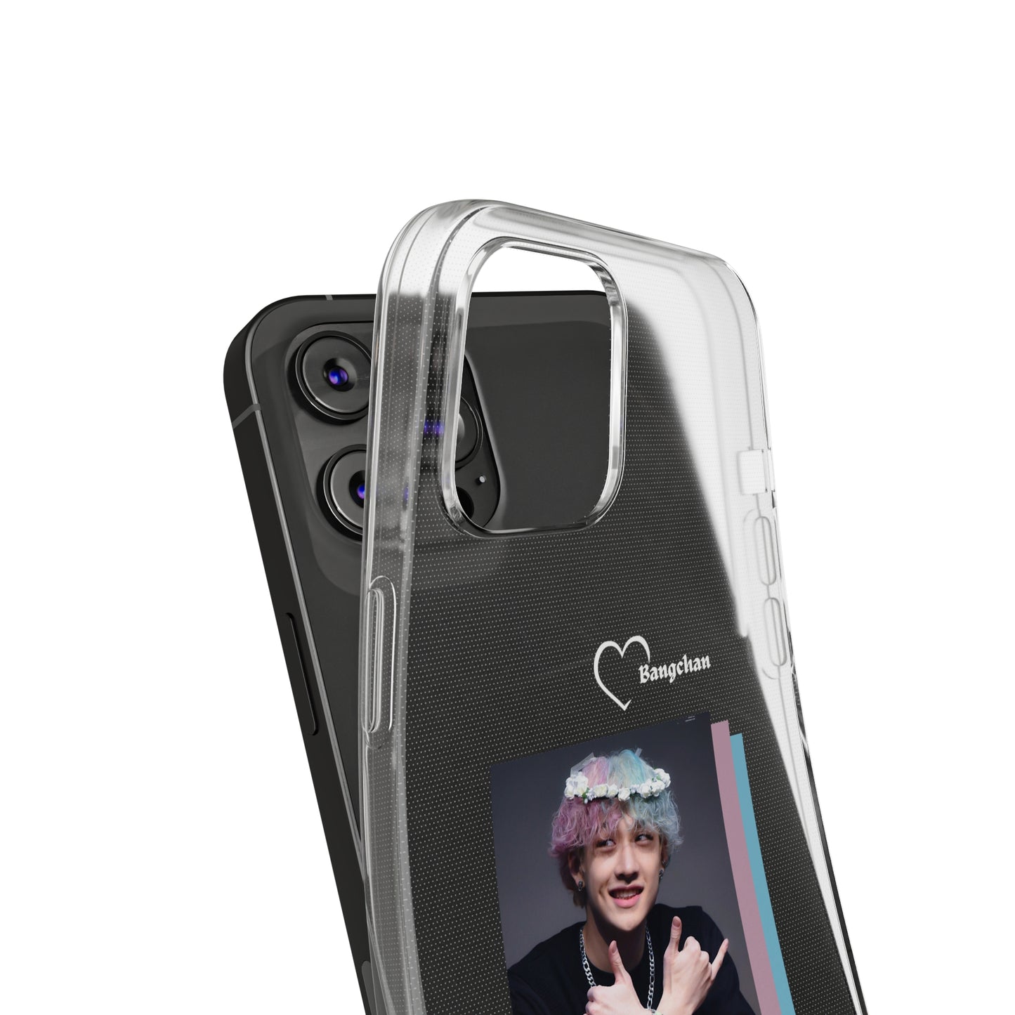 Straykids Bangchan clear phone case