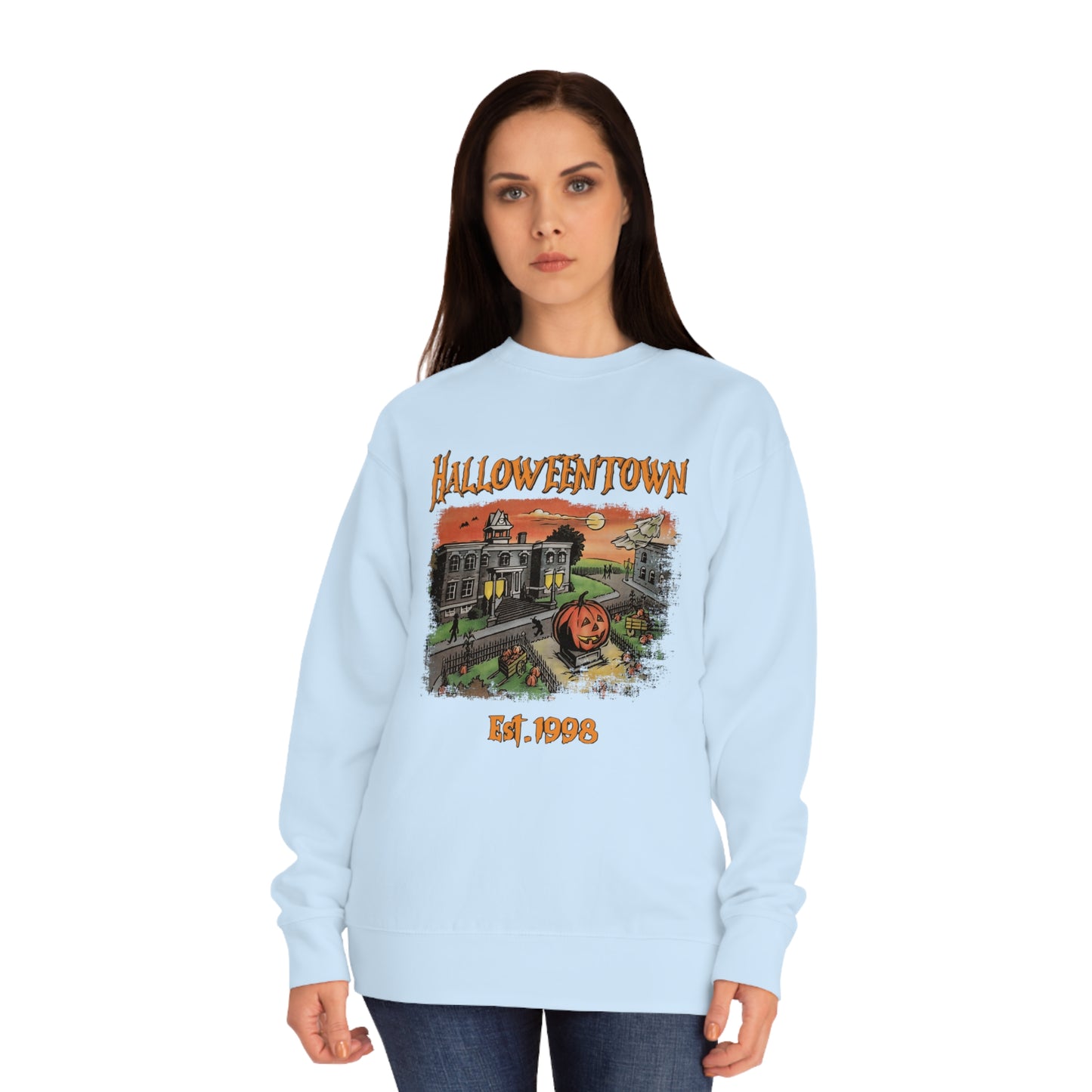 Halloween Town Unisex Crew Sweatshirt