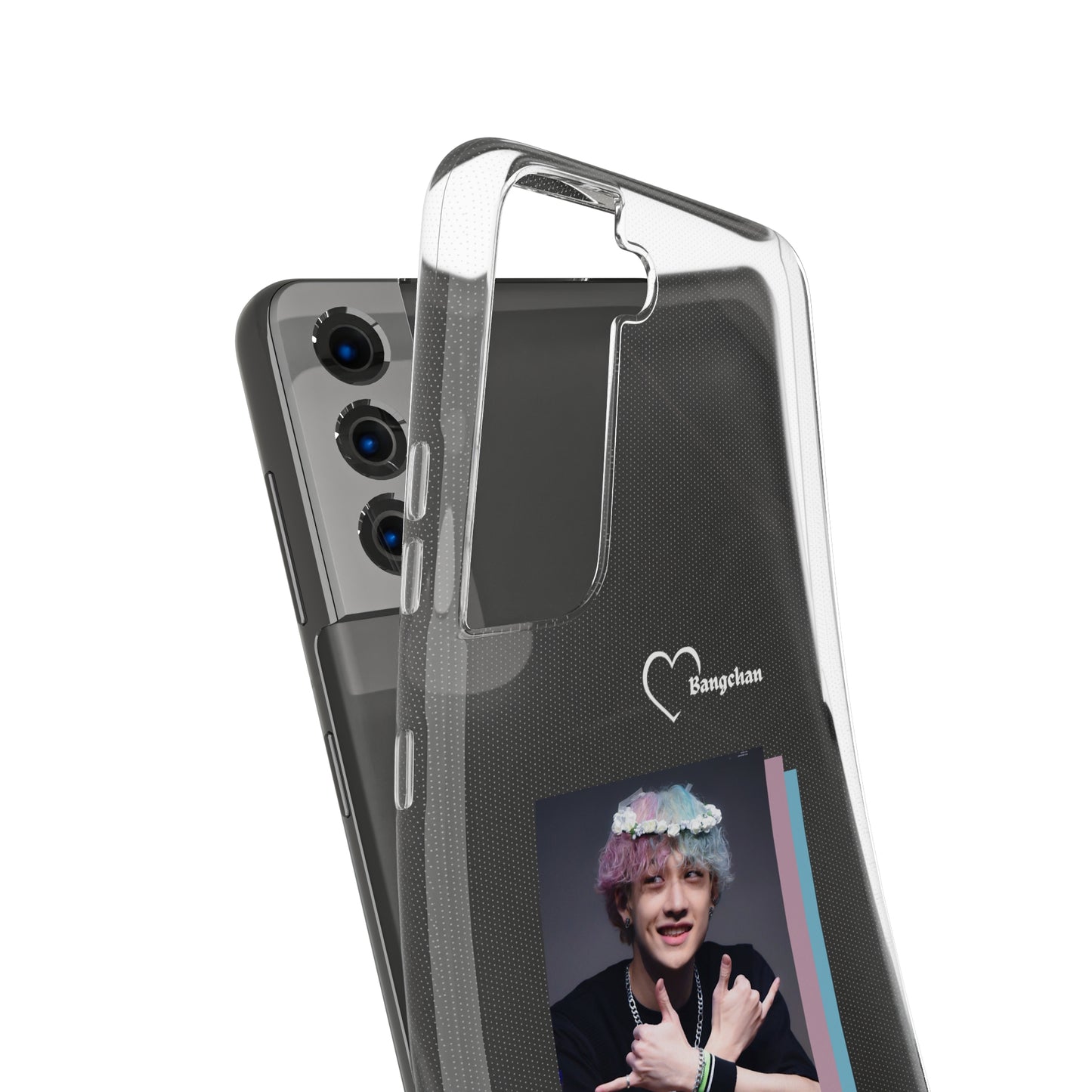 Straykids Bangchan clear phone case