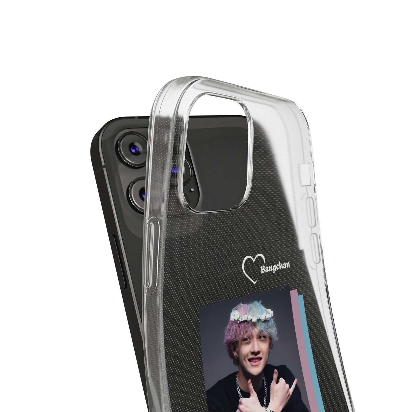 Straykids Bangchan clear phone case