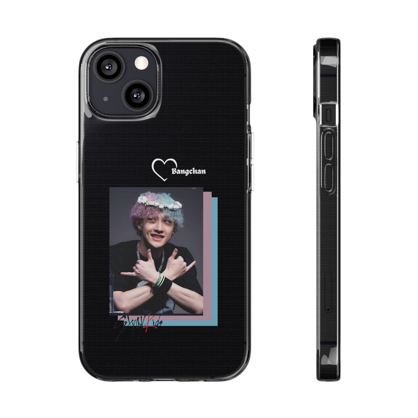 Straykids Bangchan clear phone case