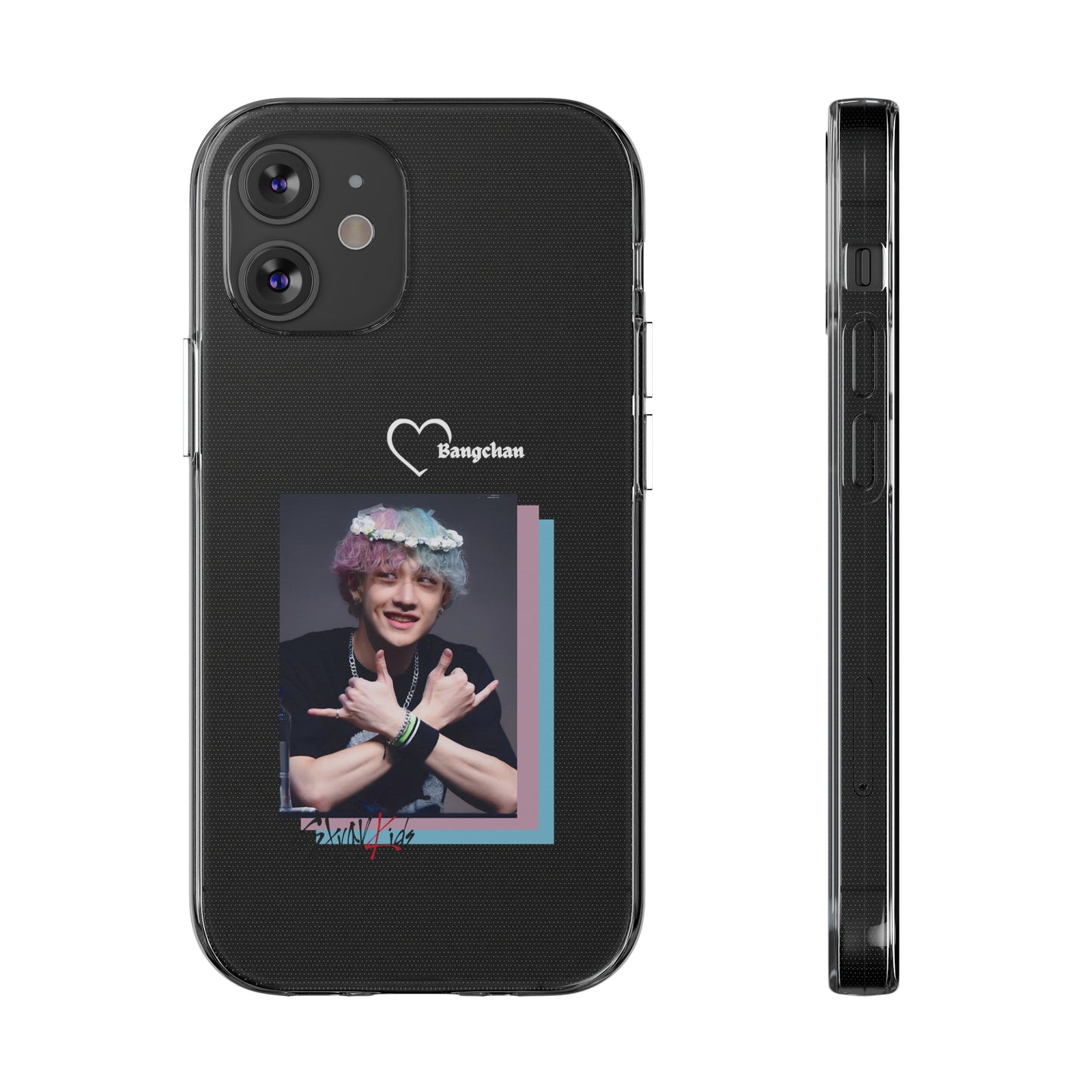 Straykids Bangchan clear phone case