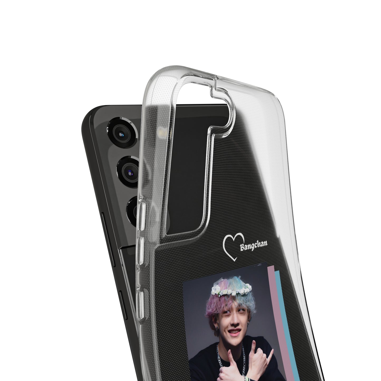 Straykids Bangchan clear phone case