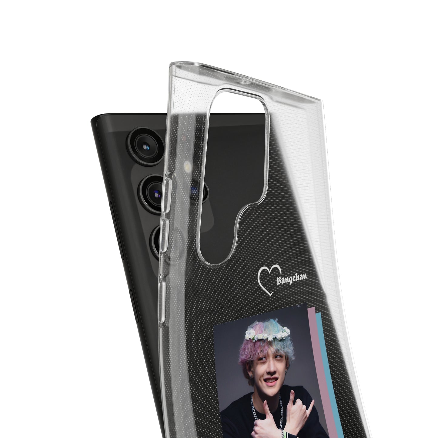 Straykids Bangchan clear phone case