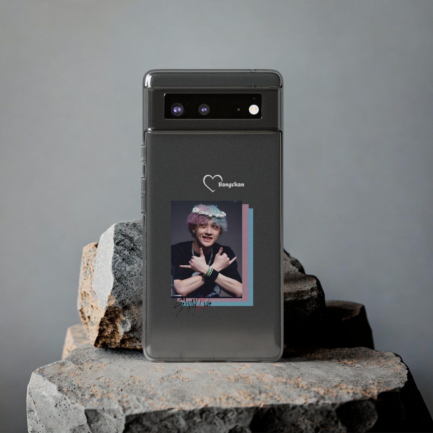 Straykids Bangchan clear phone case