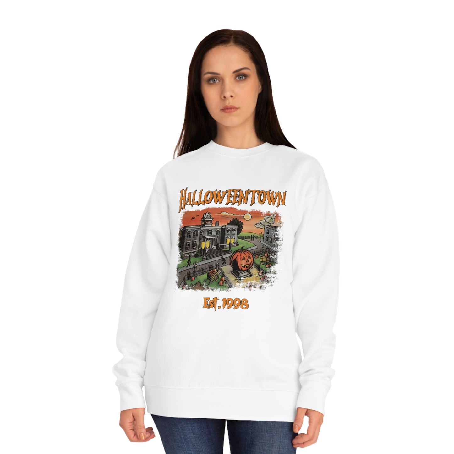 Halloween Town Unisex Crew Sweatshirt