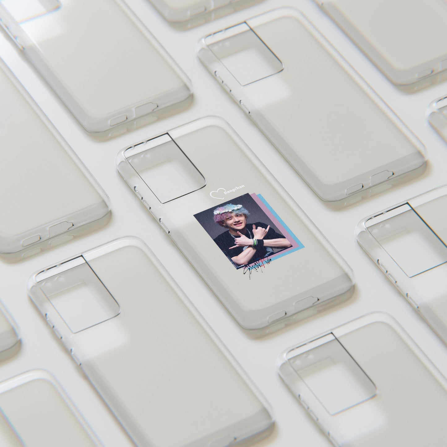 Straykids Bangchan clear phone case