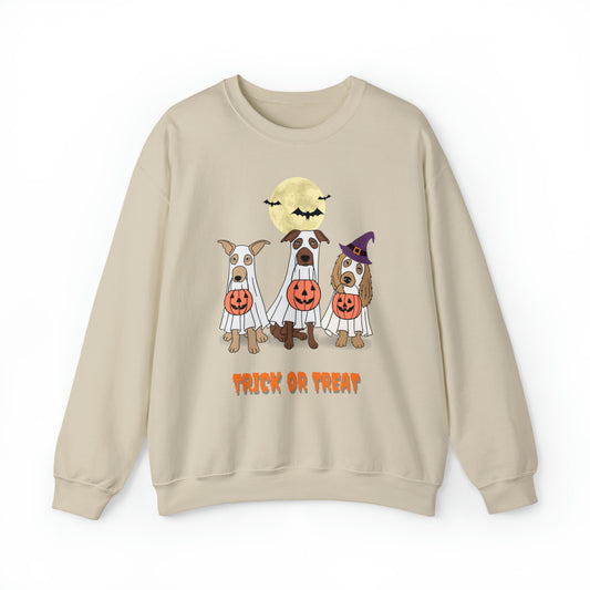 Halloween unisex dog lover sweatshirt