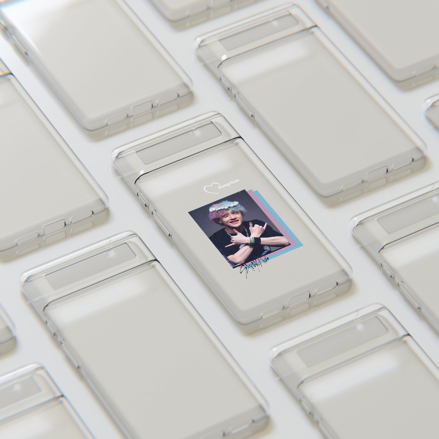 Straykids Bangchan clear phone case