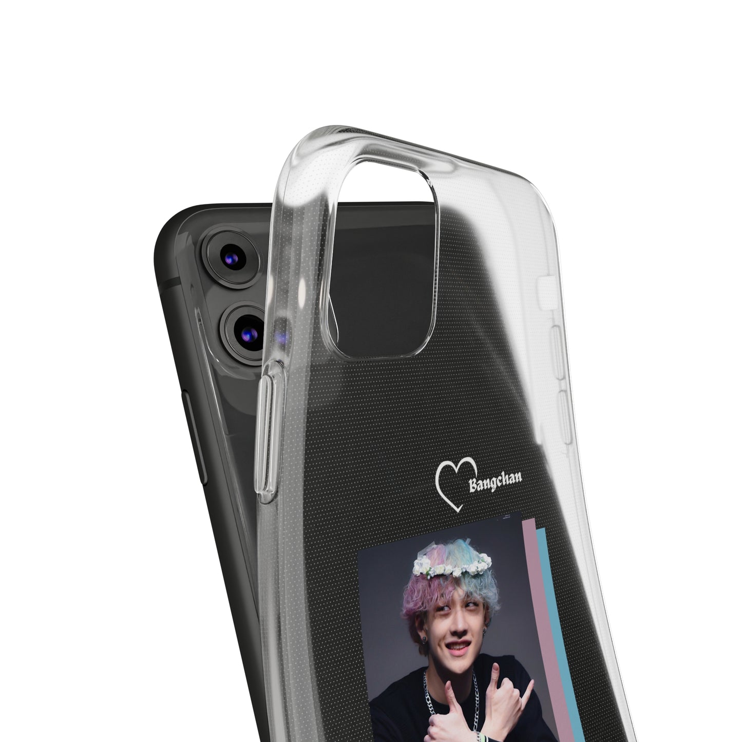 Straykids Bangchan clear phone case