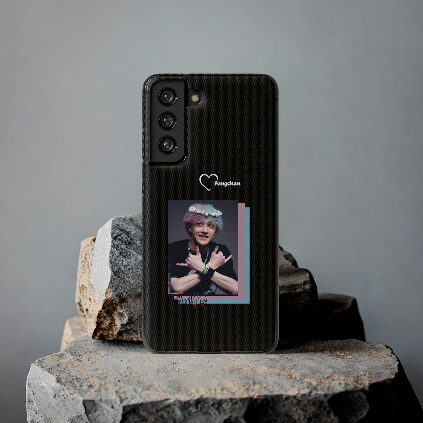 Straykids Bangchan clear phone case