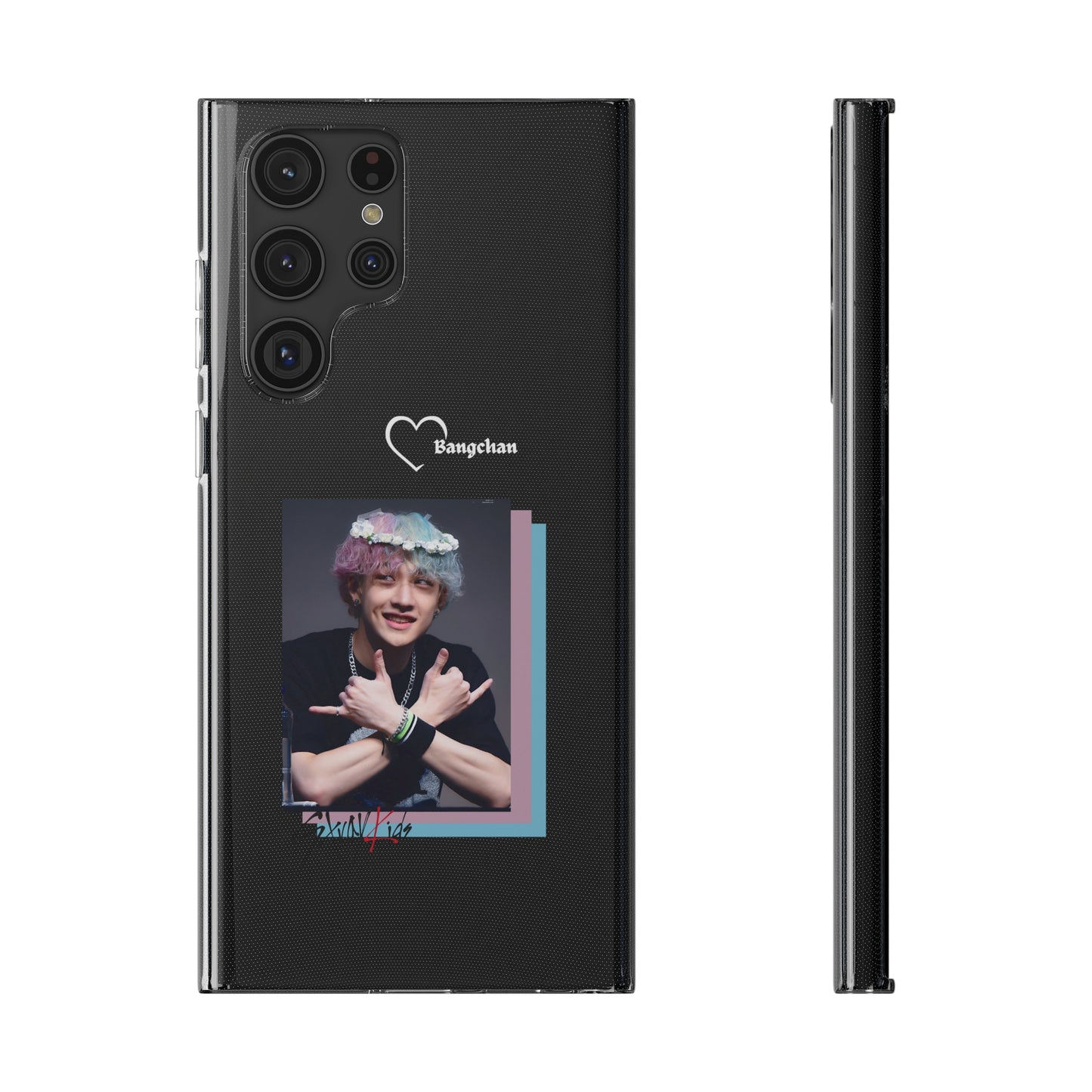 Straykids Bangchan clear phone case