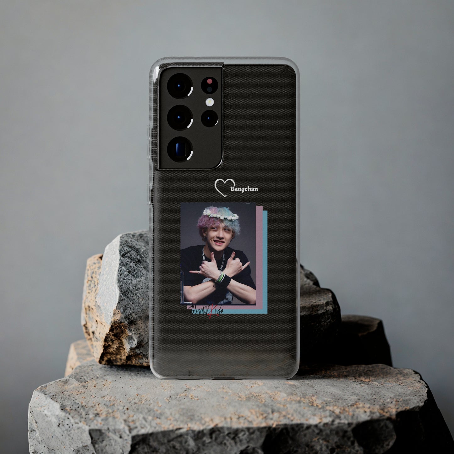 Straykids Bangchan clear phone case