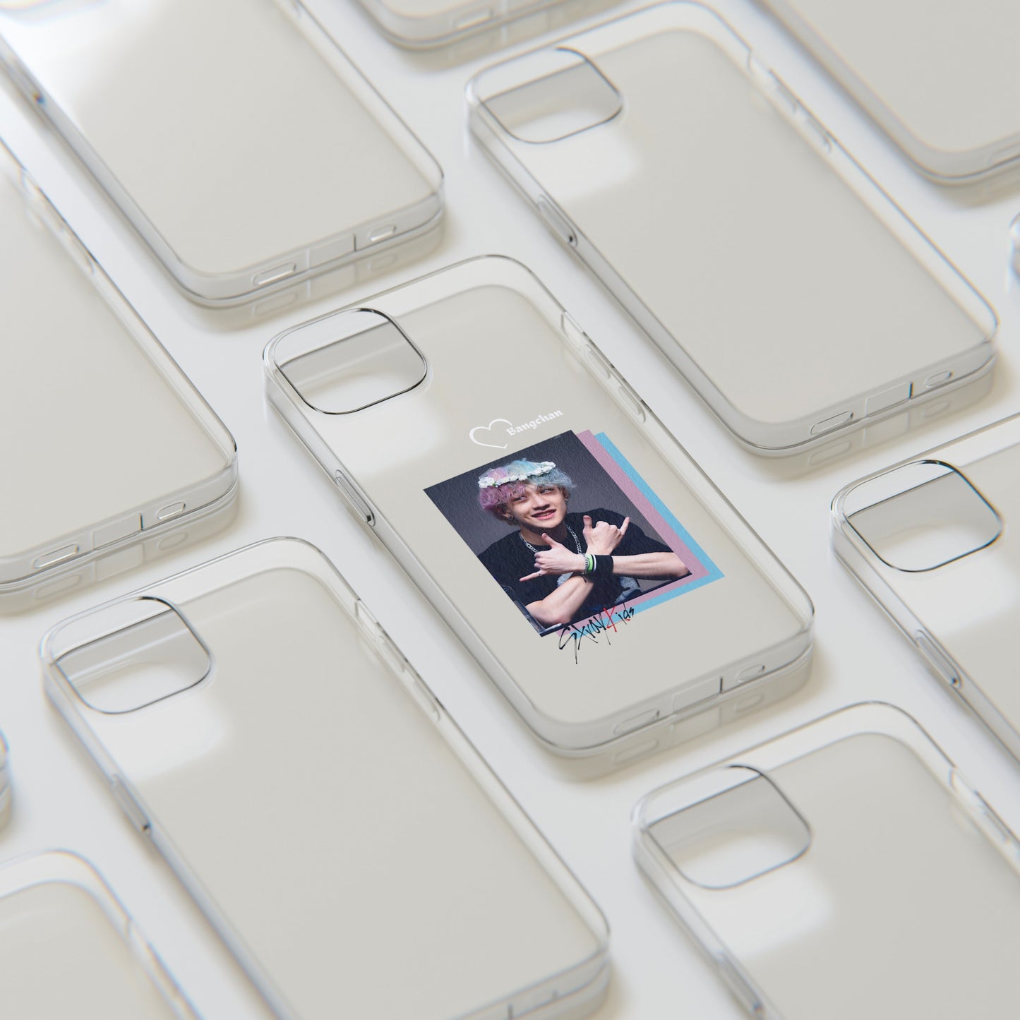 Straykids Bangchan clear phone case