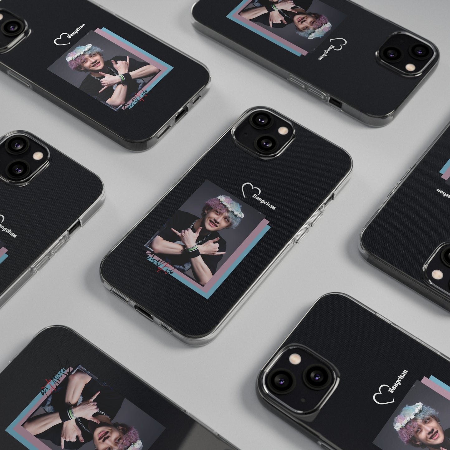 Straykids Bangchan clear phone case