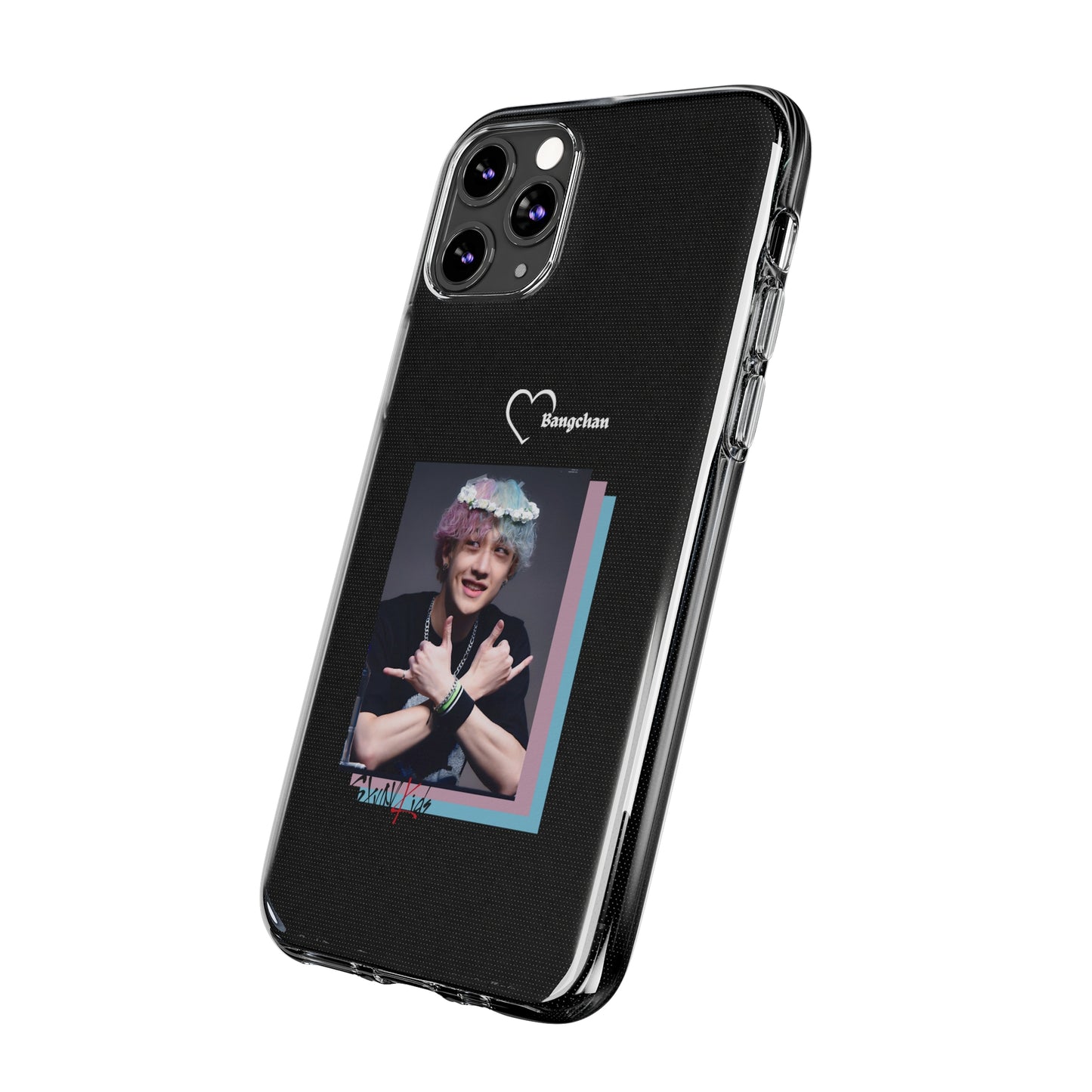 Straykids Bangchan clear phone case