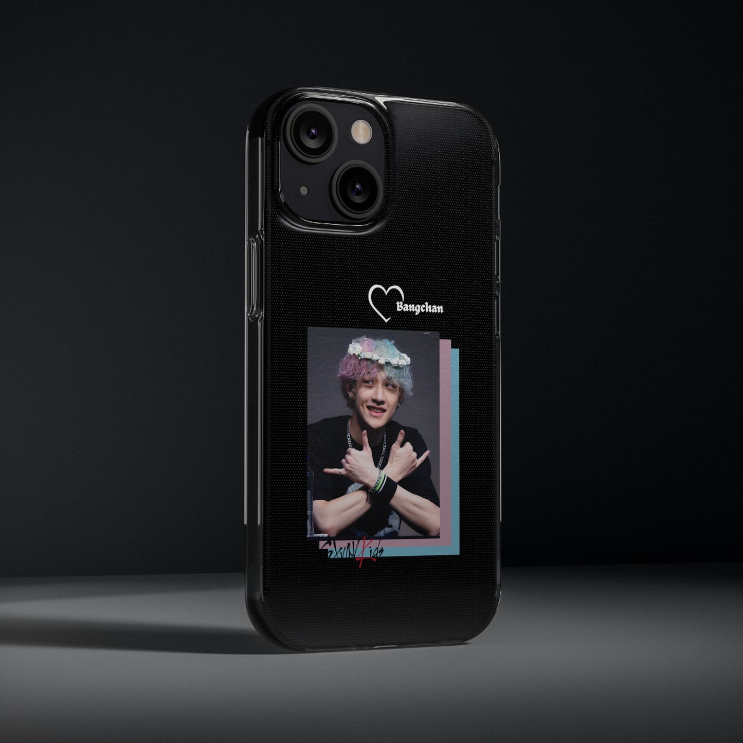 Straykids Bangchan clear phone case