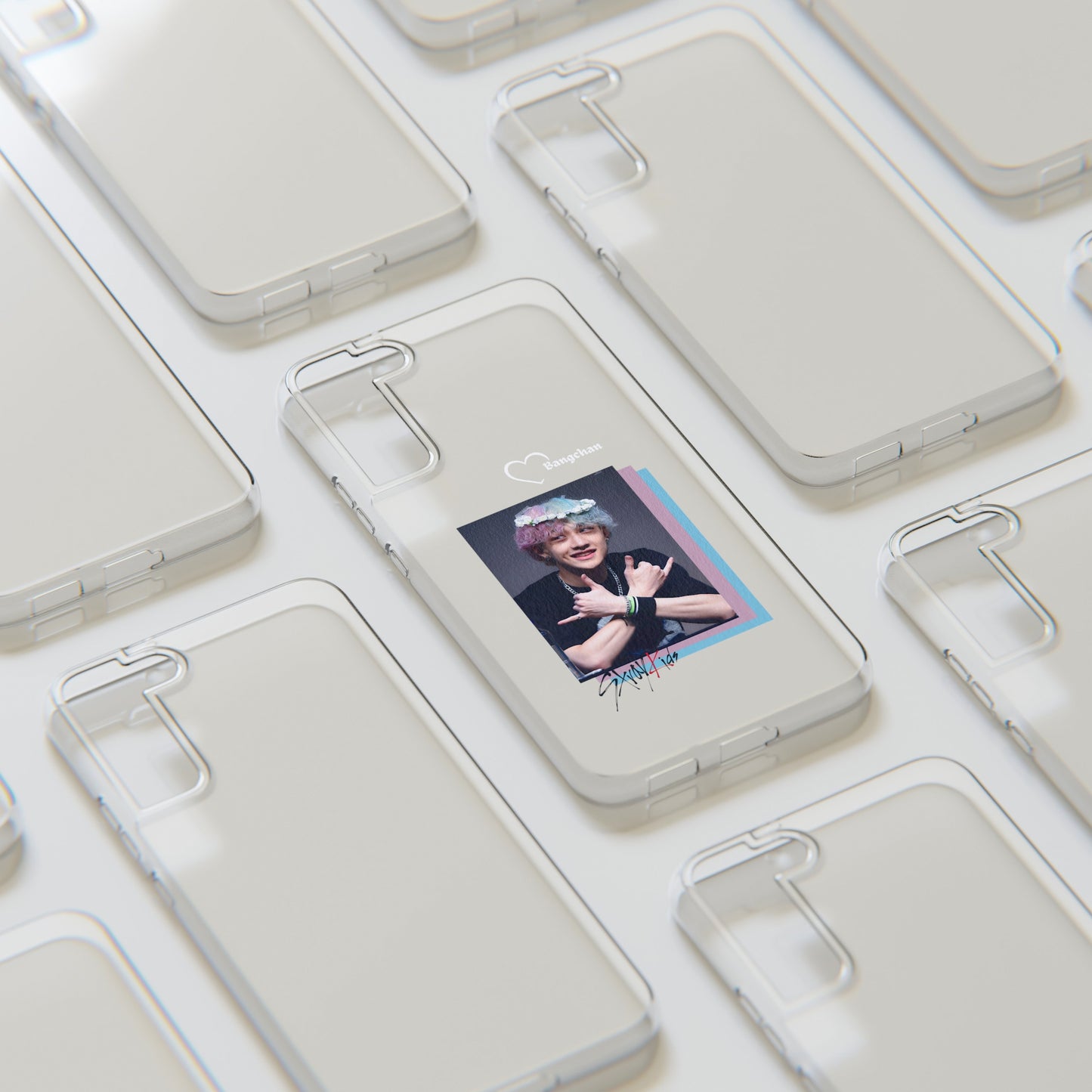 Straykids Bangchan clear phone case