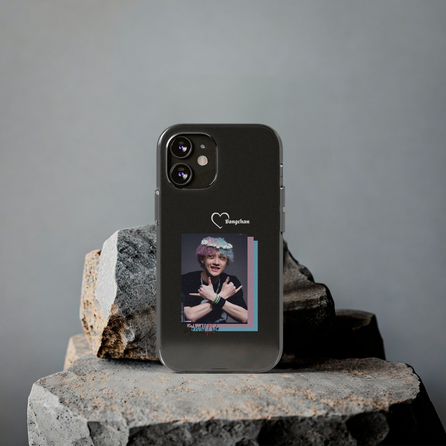 Straykids Bangchan clear phone case