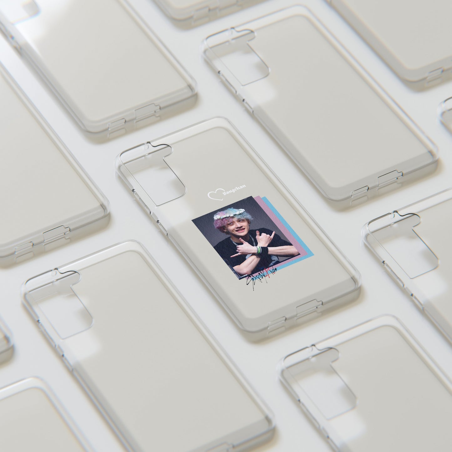 Straykids Bangchan clear phone case