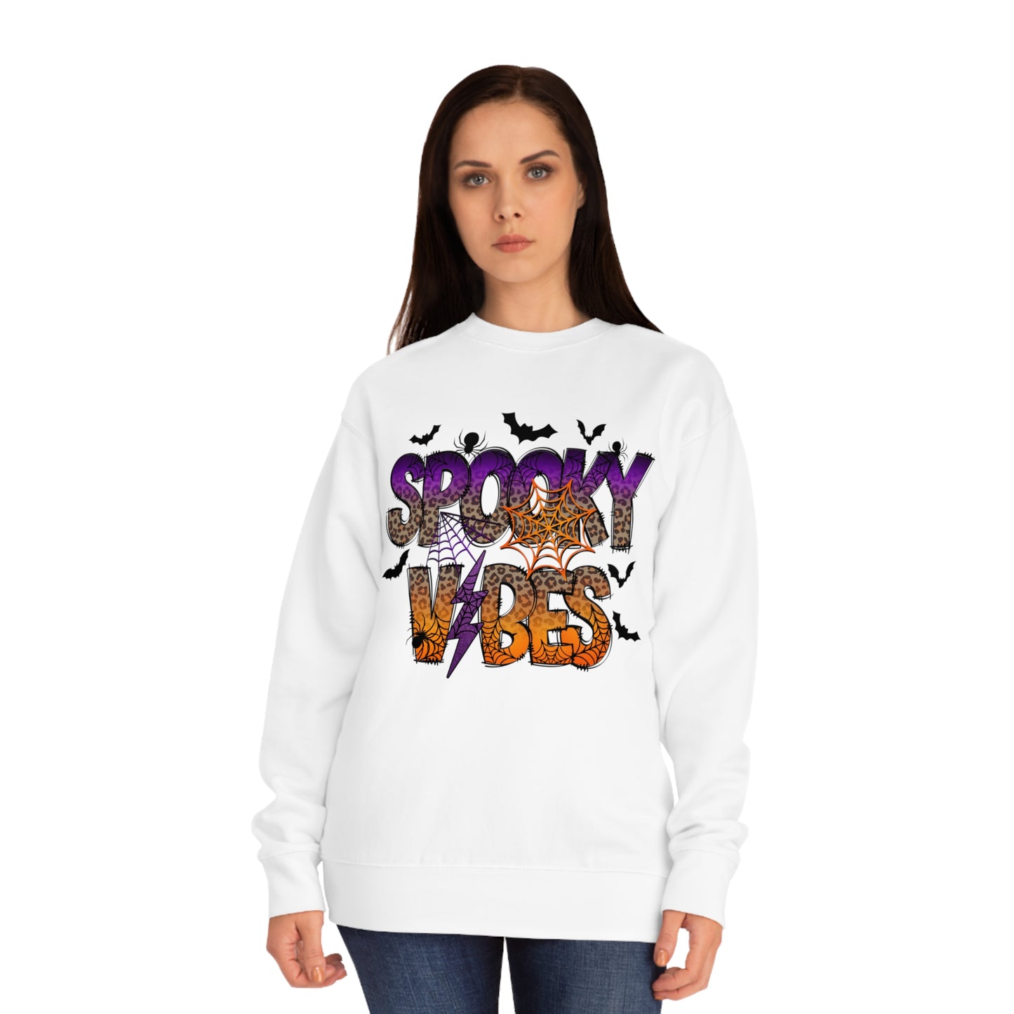 Spooky Vibes Unisex Crew Sweatshirt