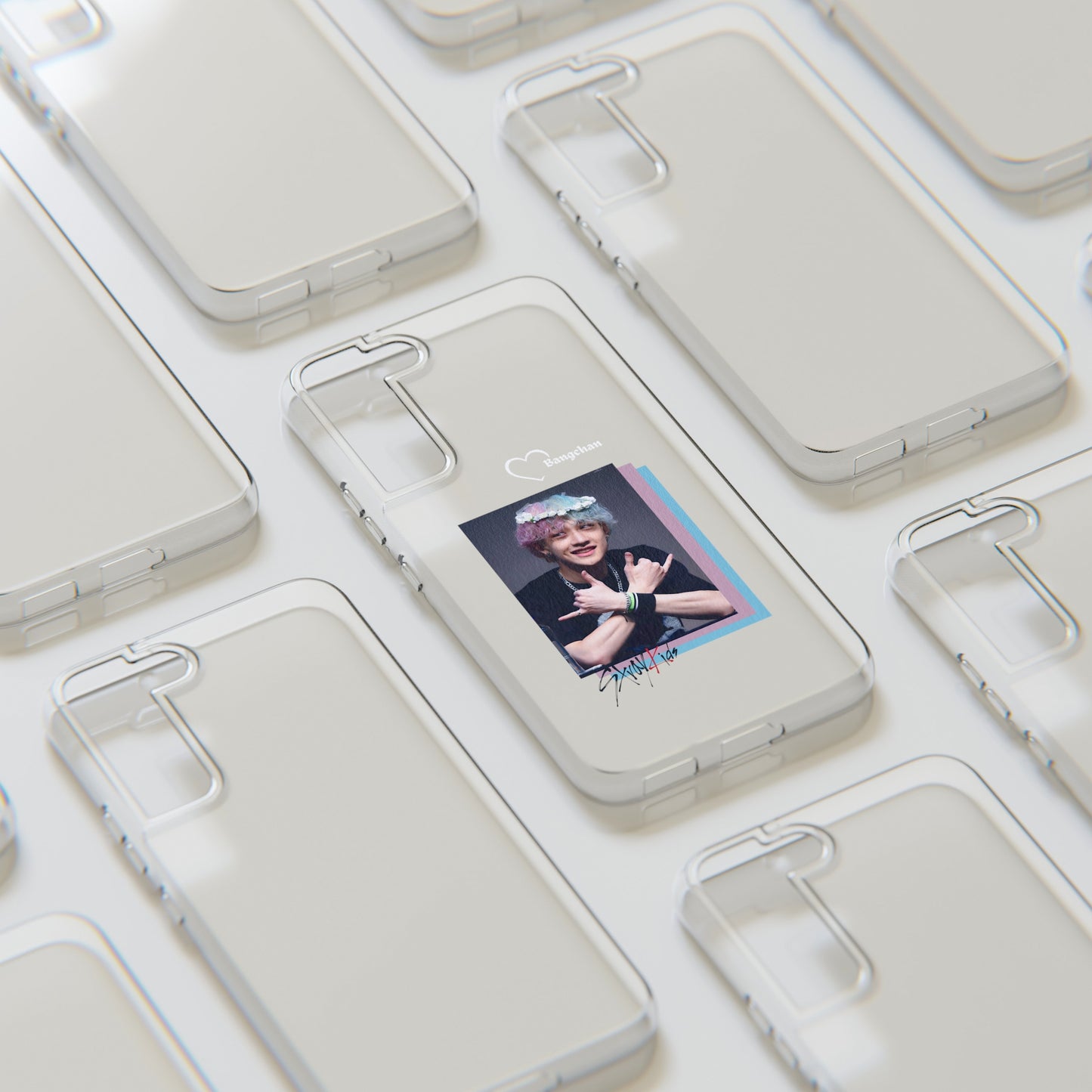 Straykids Bangchan clear phone case