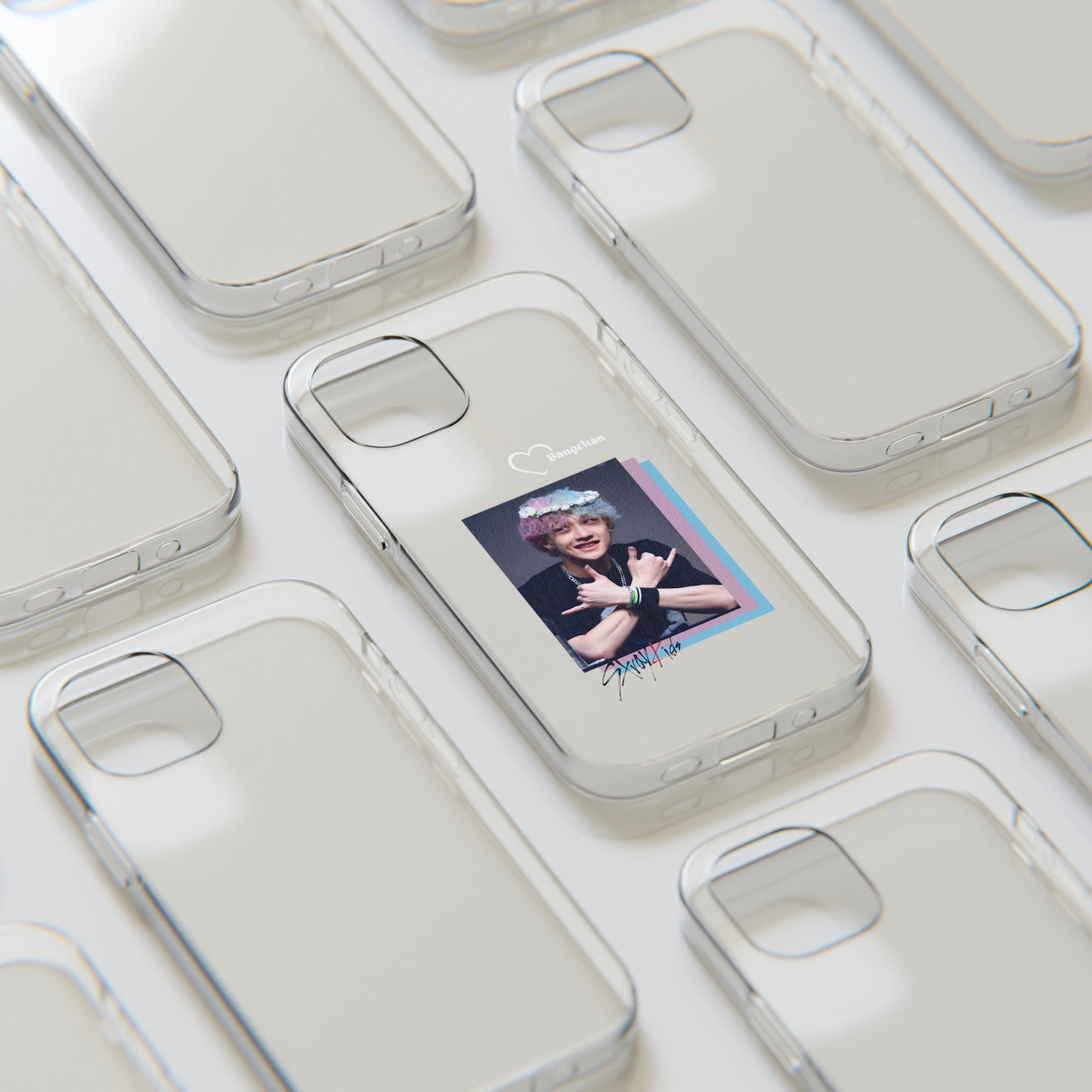 Straykids Bangchan clear phone case