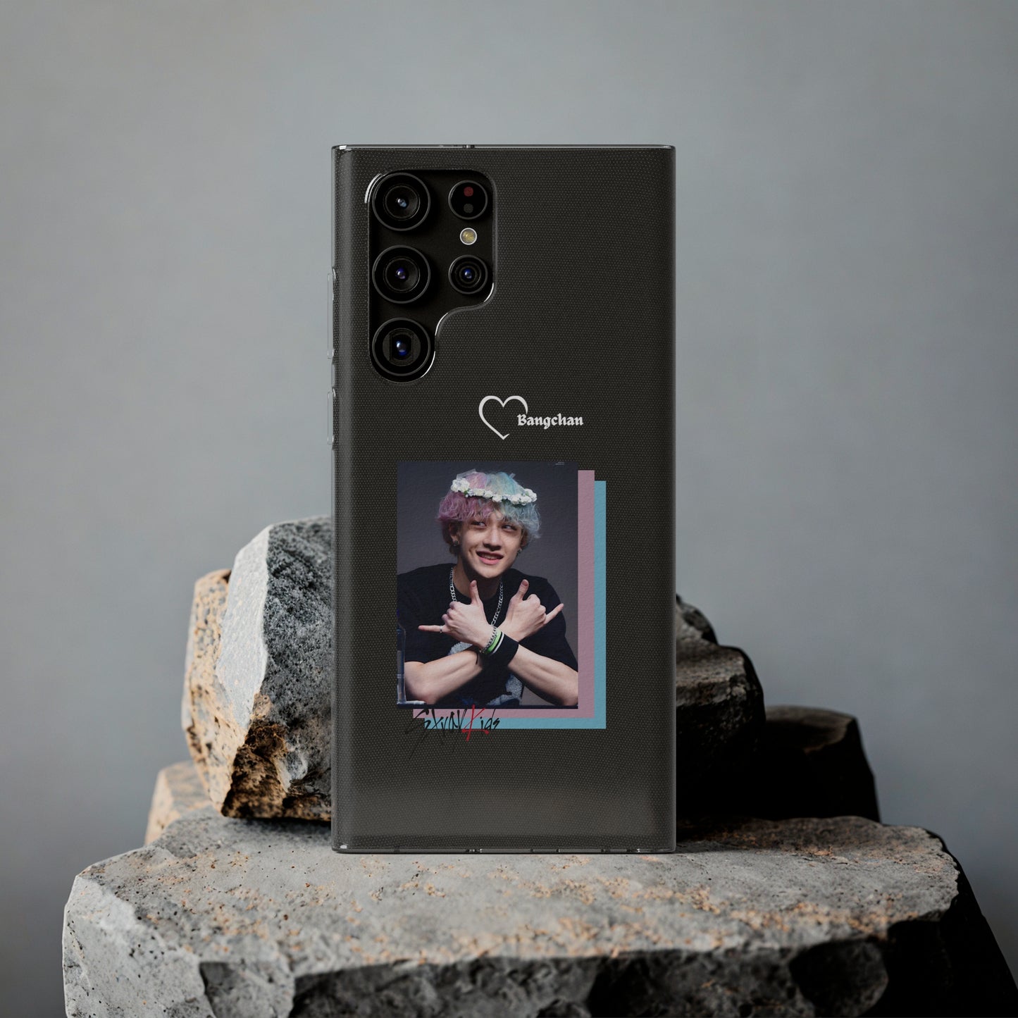 Straykids Bangchan clear phone case