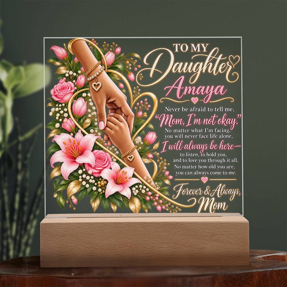 Acrylic Square Plaque