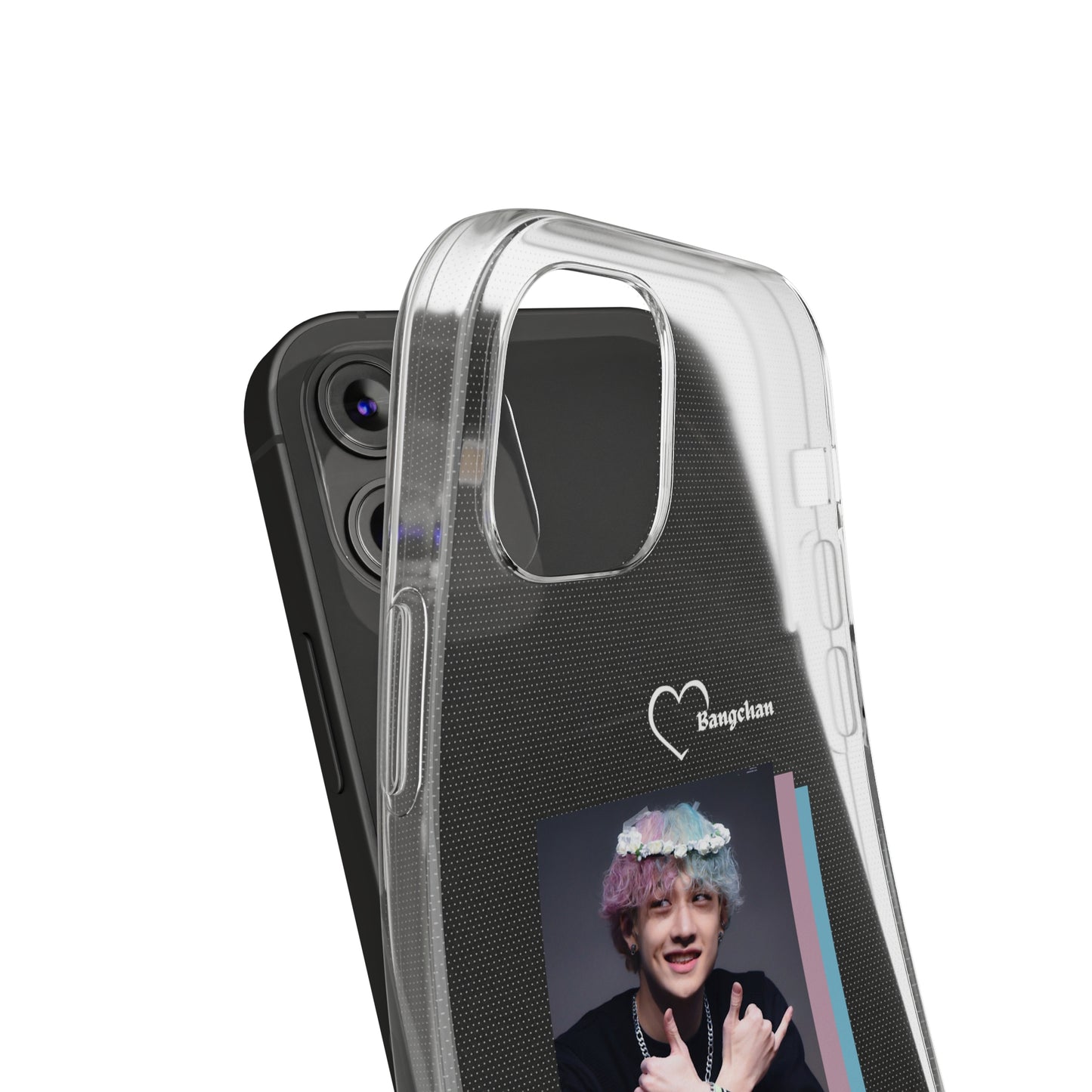 Straykids Bangchan clear phone case