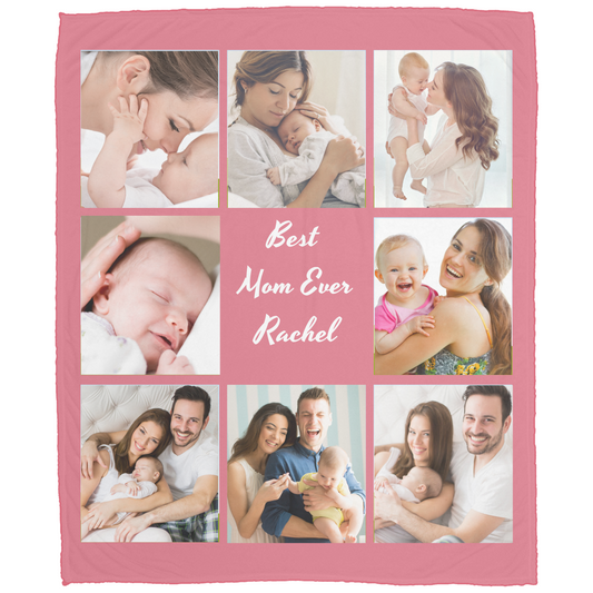 Best Mom Ever Photo Blanket