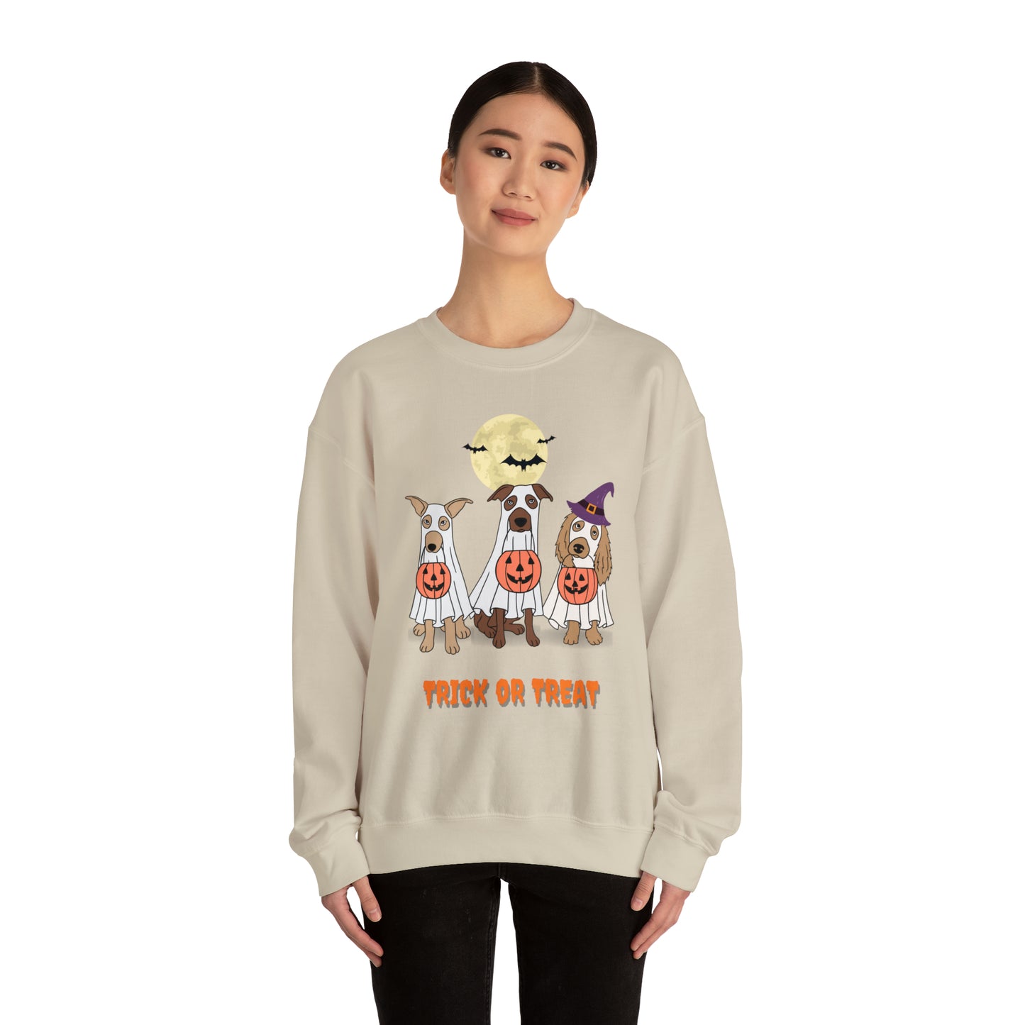 Halloween unisex dog lover sweatshirt