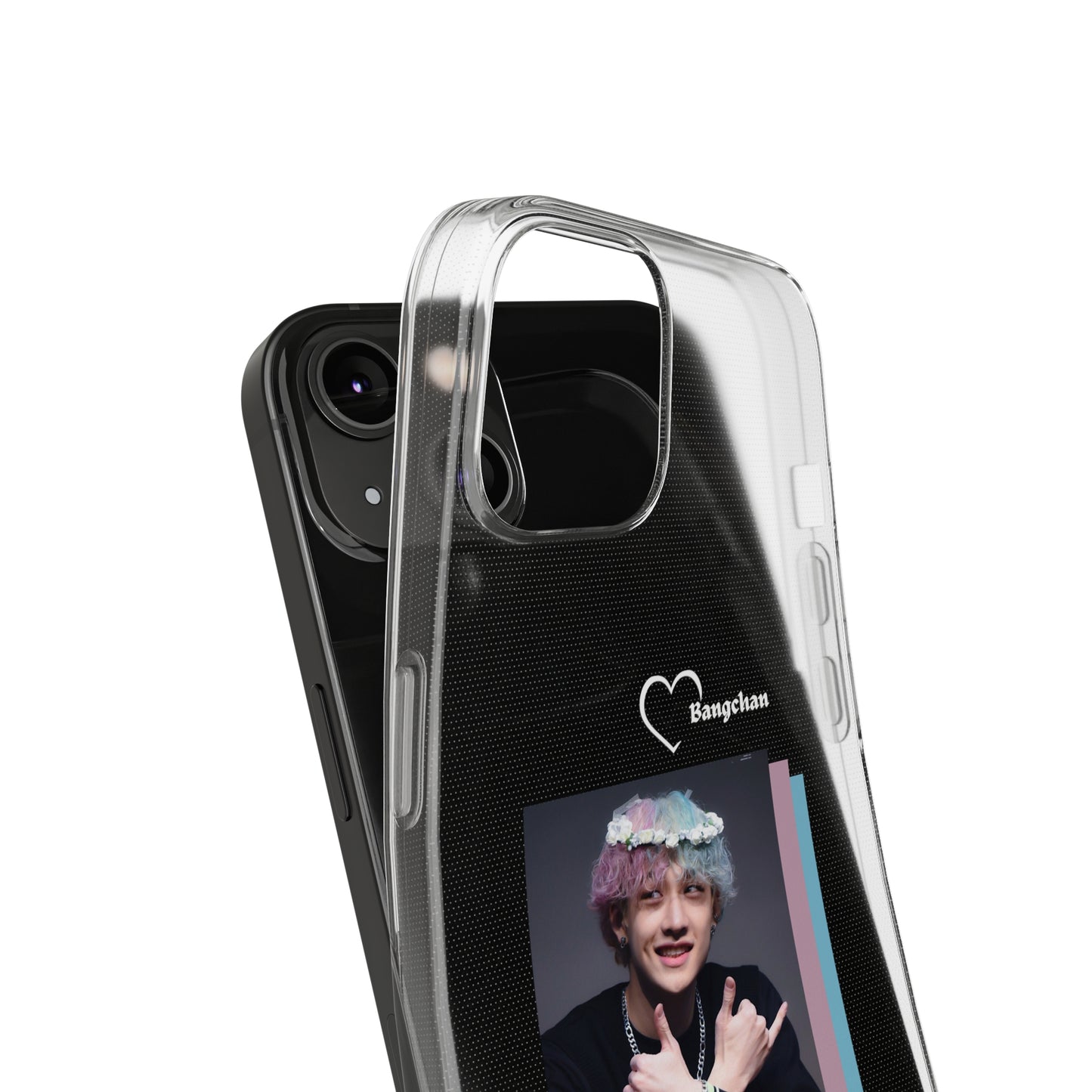 Straykids Bangchan clear phone case