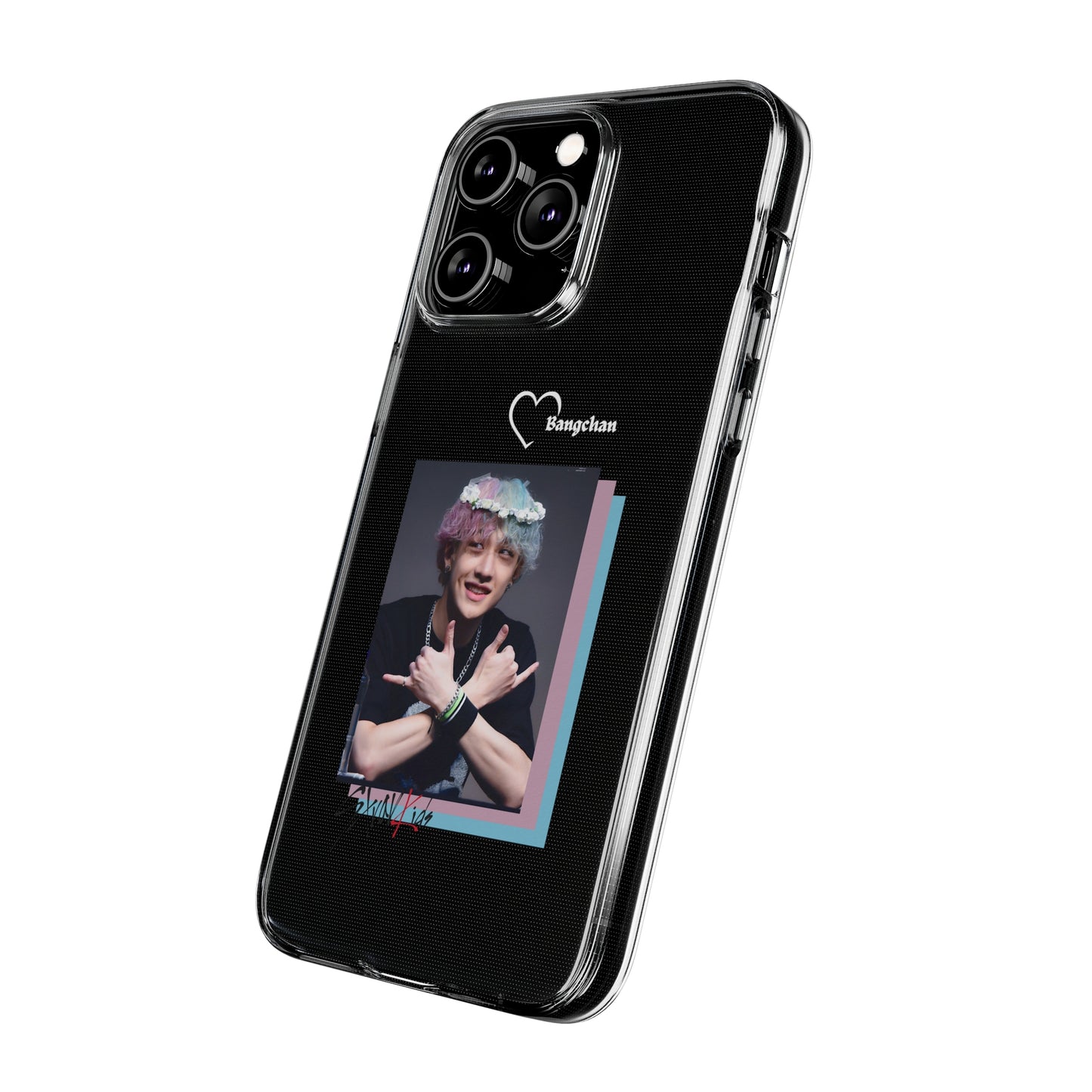 Straykids Bangchan clear phone case